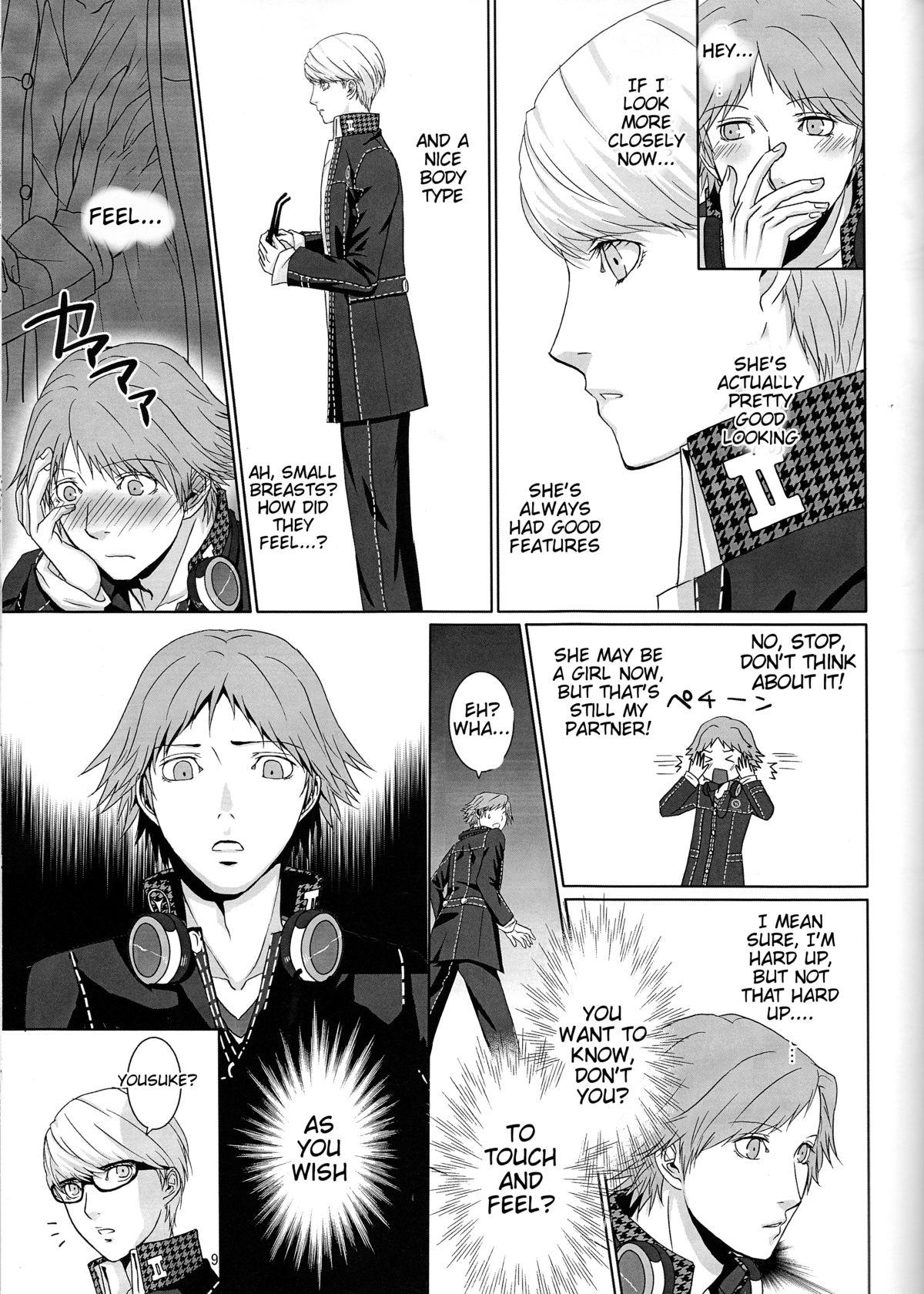 Hotfuck what happened?! - Persona 4 Shavedpussy - Page 10