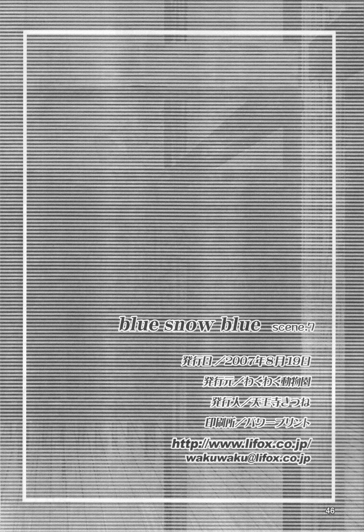 Slave blue snow blue scene.7 Sloppy Blow Job - Page 45