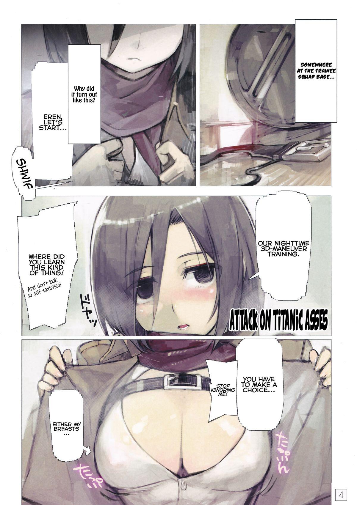 Gaycum SHINNGEKI vol. 4 - Shingeki no kyojin Black Gay - Page 4