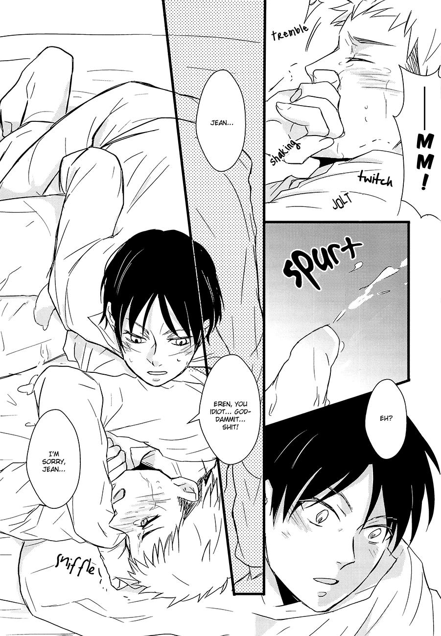 Throatfuck Triple Attack!! - Shingeki no kyojin Doggystyle Porn - Page 11
