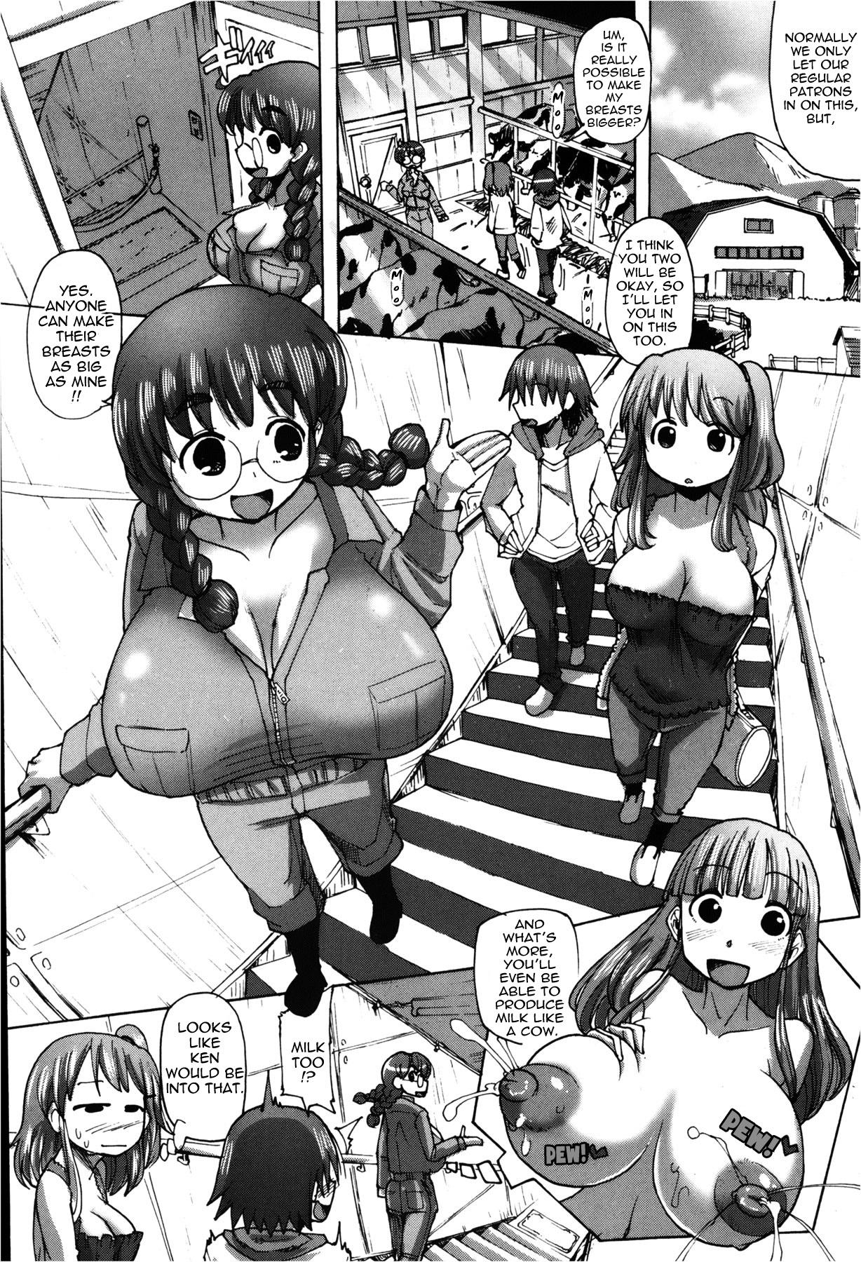 Tight Cunt [Sakazaki Freddie] Mitsuko-chan no nyuugyuu taiken-ki | Mitsuko's Experience as a Milk Cow (COMIC Shingeki 2013-02) [English] [thetsuuyaku] Putita - Page 4