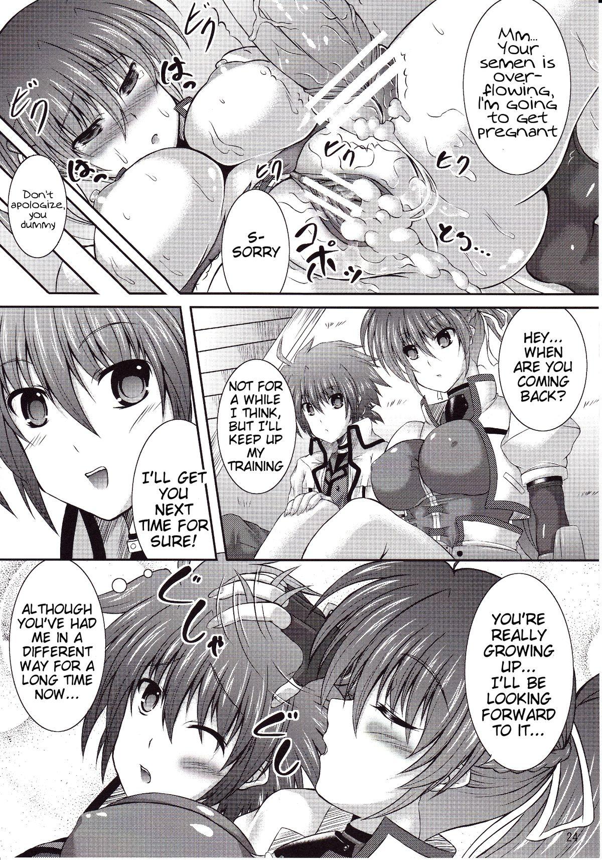 Safado Boku to Shishou no ￮￮￮￮ | Master and I - Mahou shoujo lyrical nanoha Toying - Page 22