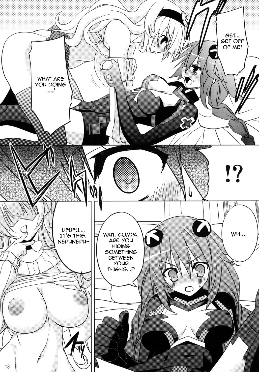 Gay Interracial Neptune Breaker - Hyperdimension neptunia Uncensored - Page 12