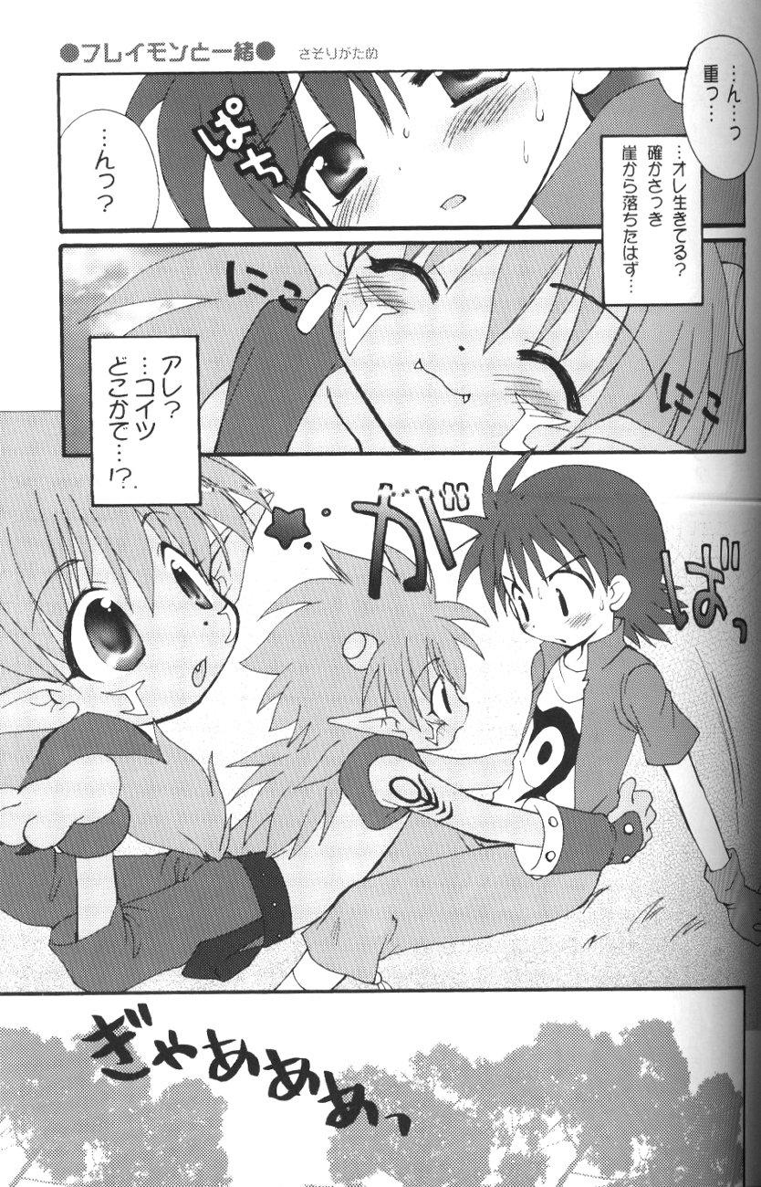 Nipple Kairaku Denpa - Digimon frontier Gay Amateur - Page 4