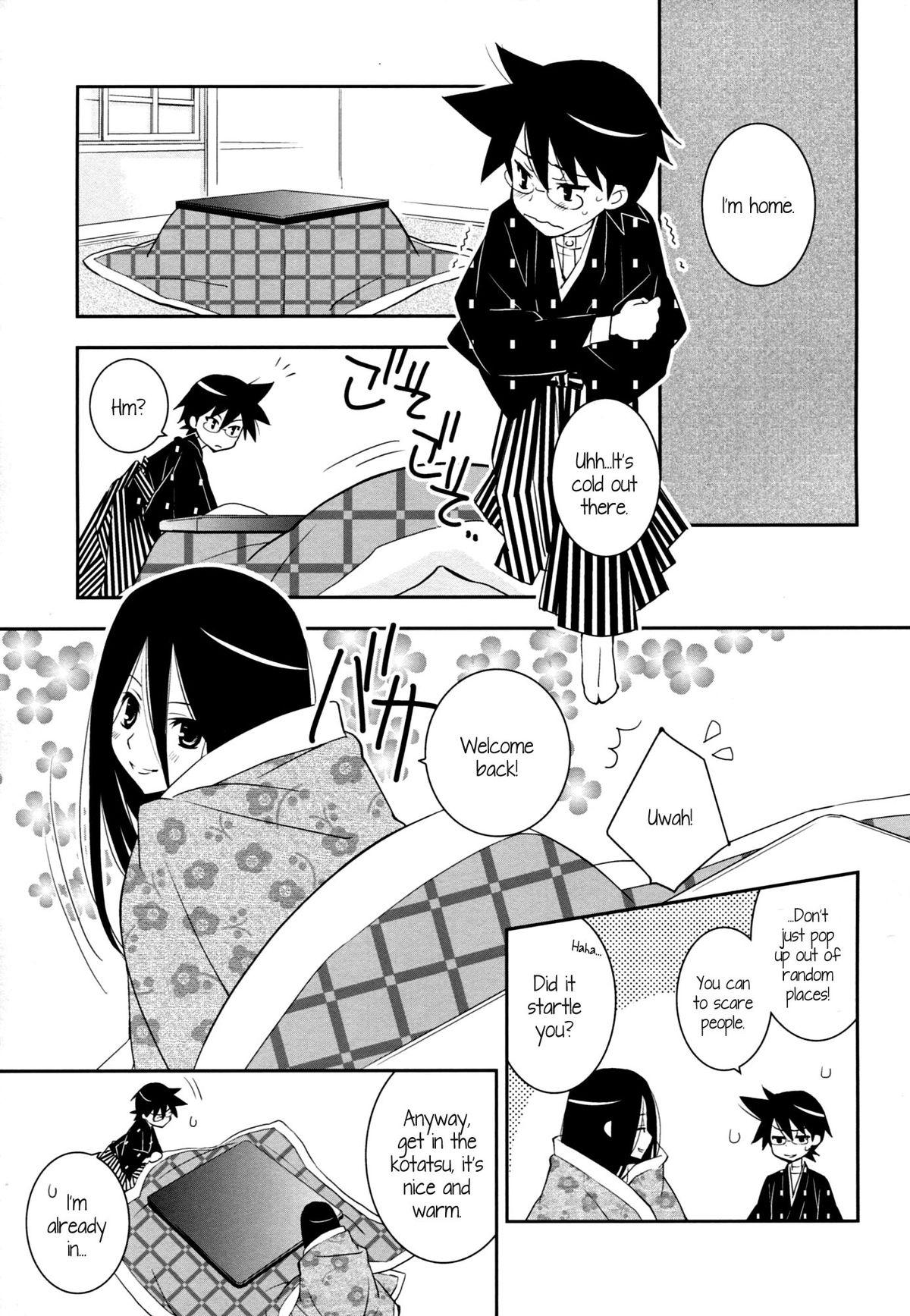 Small Boobs Kagiana Gekijou Shoujo 9 - Sayonara zetsubou sensei Fat - Page 14