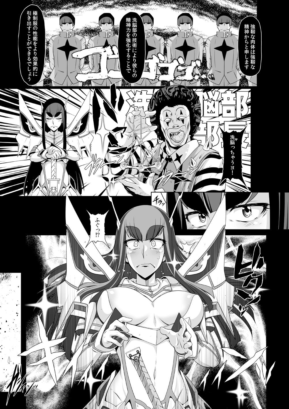 Jerking Chitonin Satsuki no Show Time - Kill la kill X - Page 2
