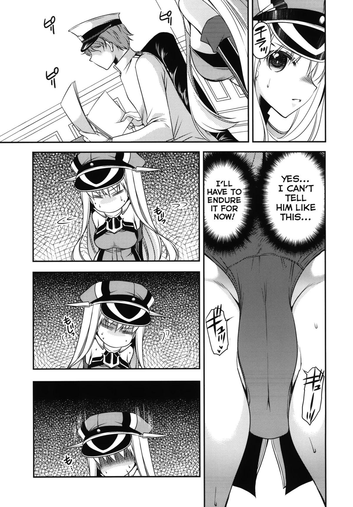 Teen Sex Omorashi Bismarck - Kantai collection Parody - Page 9
