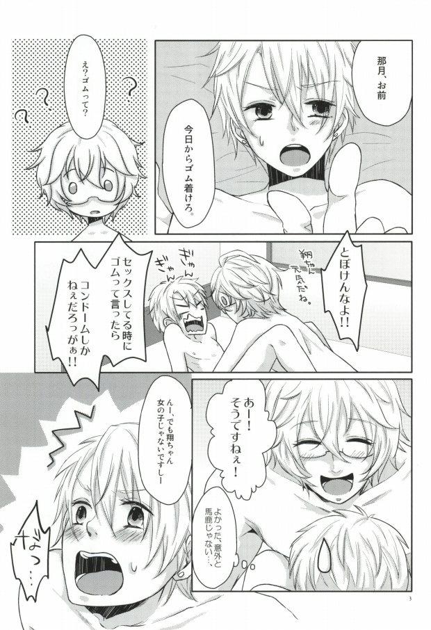 Oral Sex Otokonoko ni wa Manner Belt - Uta no prince-sama Hardcore - Page 3