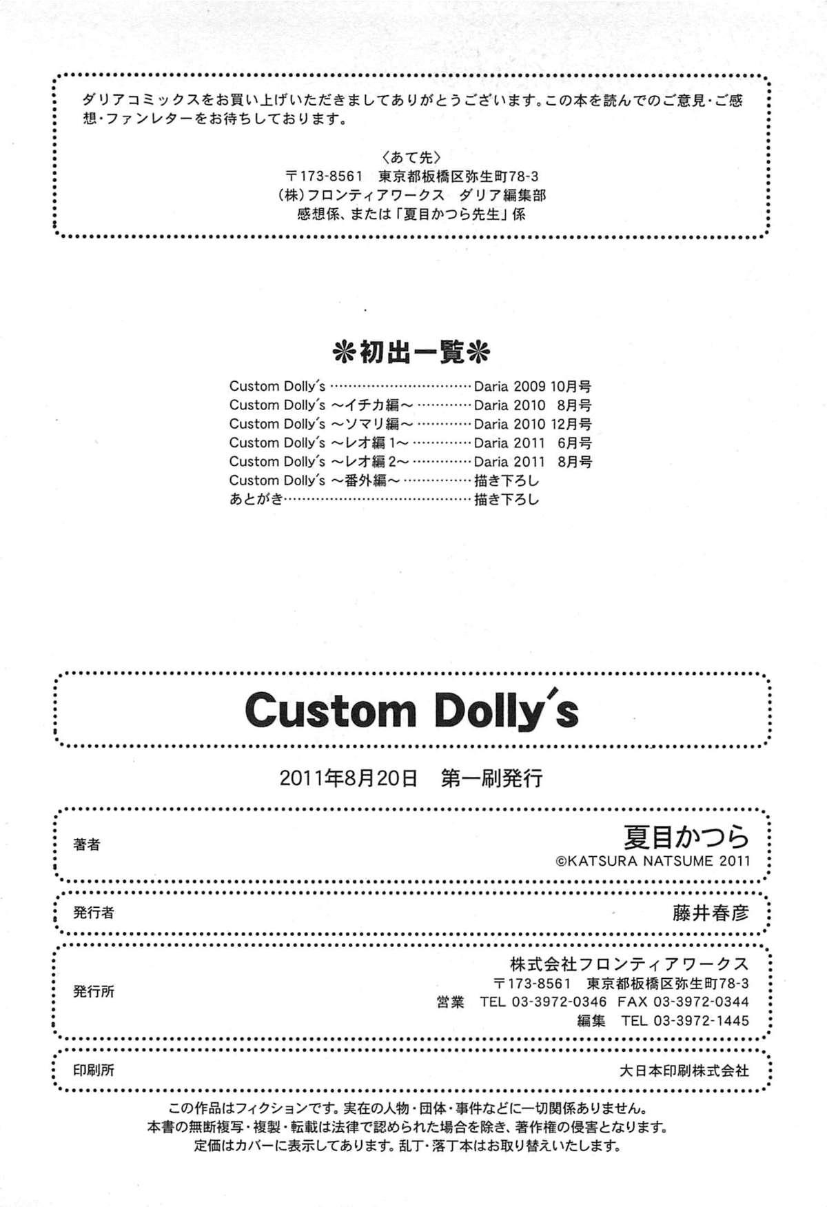 Custom Dolly's 180