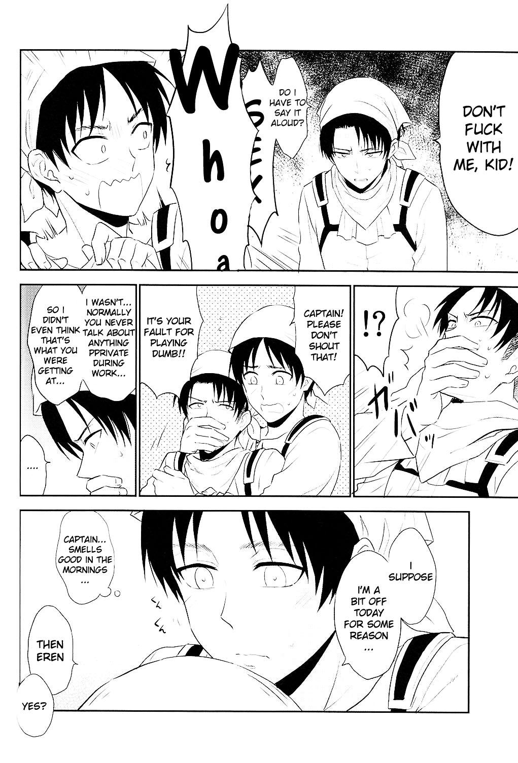 Futanari Heichou, Suki tte Itte Kudasai! ! - Shingeki no kyojin Free Teenage Porn - Page 12