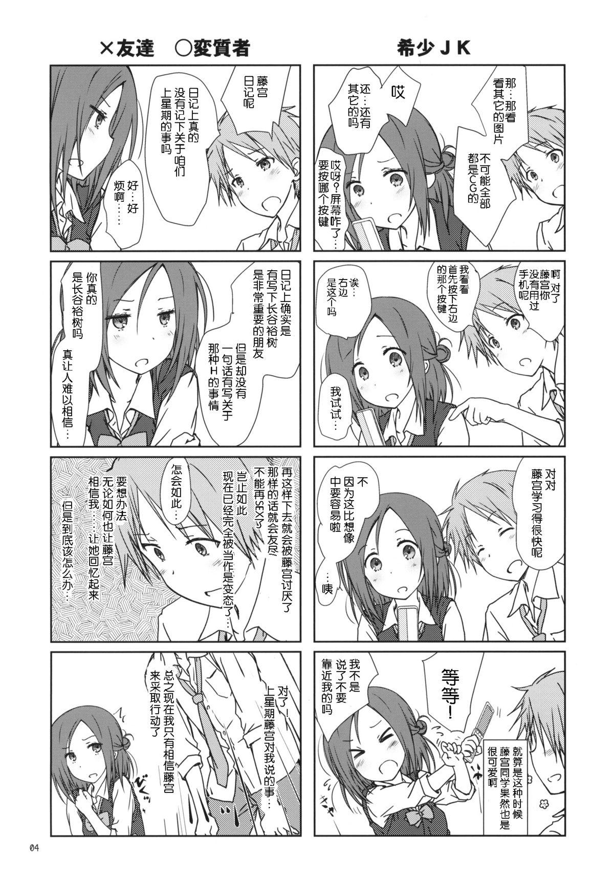 Leite "Tomodachi to no Sex." - One week friends Nalgas - Page 4