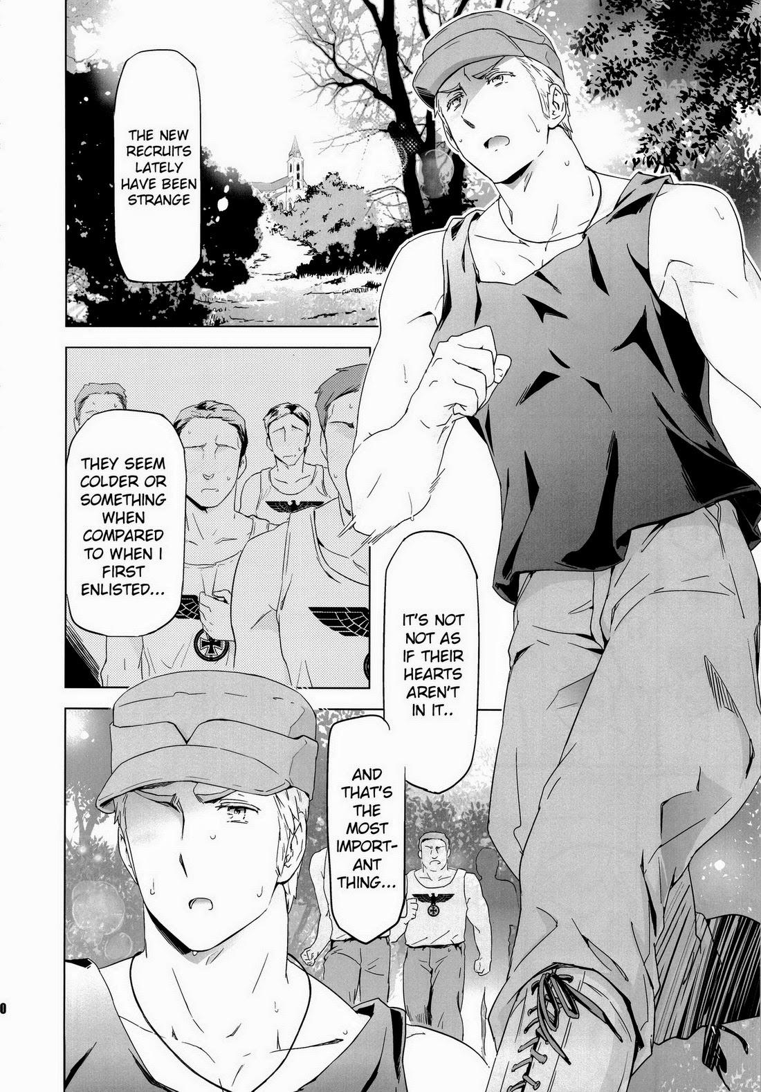 Blow Job Movies Taichou, Onegaishimasu!! - Gruppeführer, Bitte!! - Axis powers hetalia  - Page 9