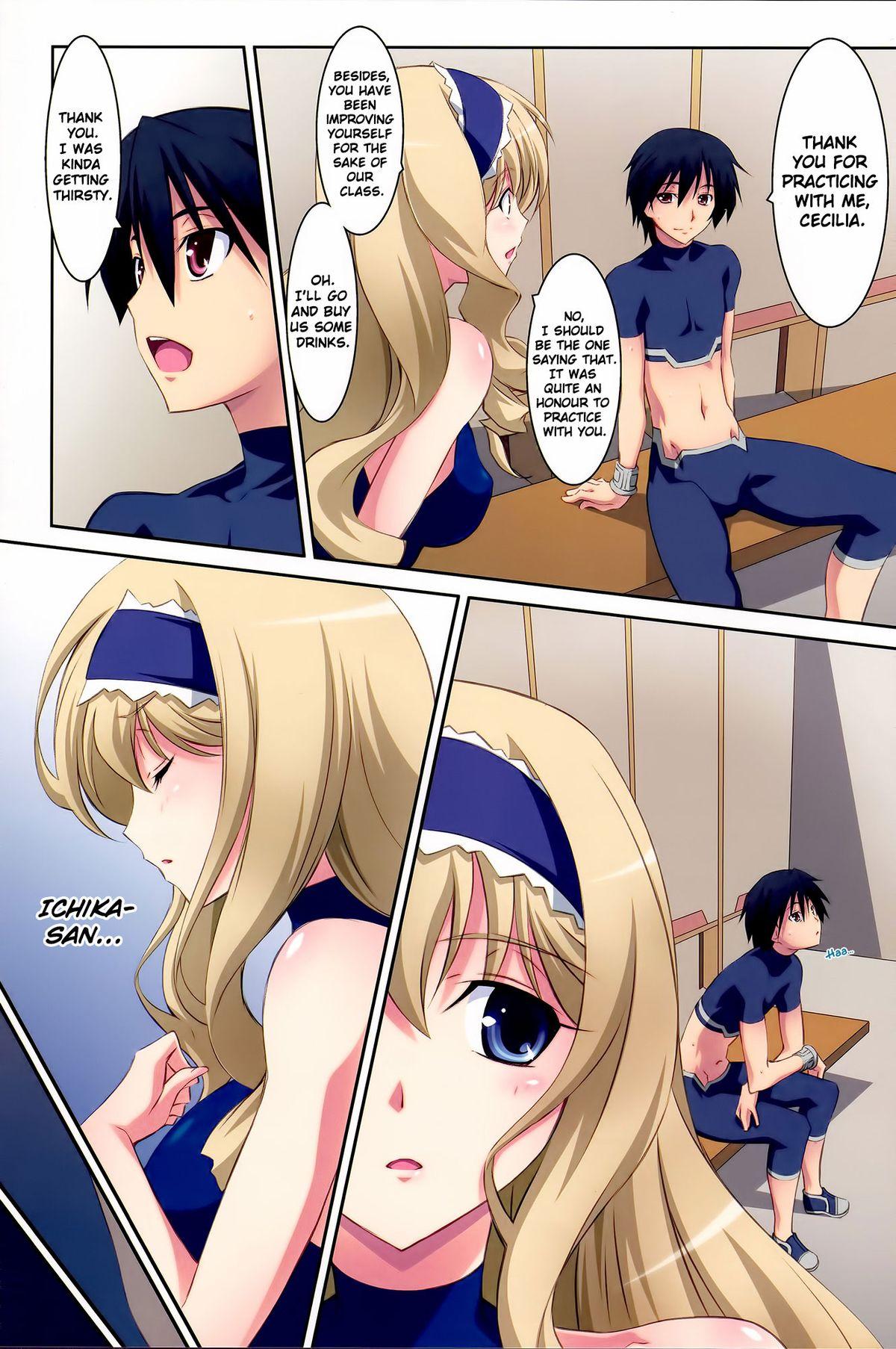 Cumming Cecilia Style - Infinite stratos Pissing - Page 4