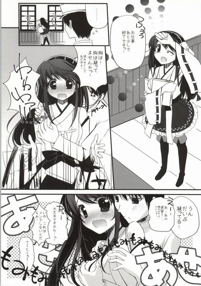 Colombia Haruna Healing - Kantai collection Freaky - Page 2
