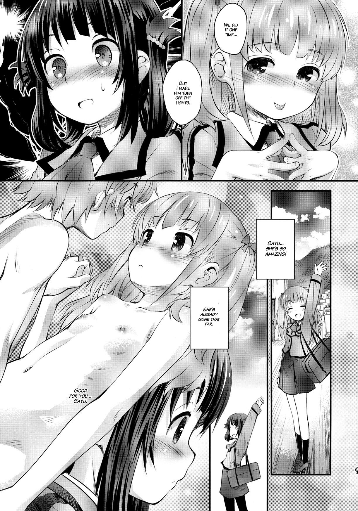 Spanking Hatsu Miuna | Miuna's First Time - Nagi no asukara Stranger - Page 8
