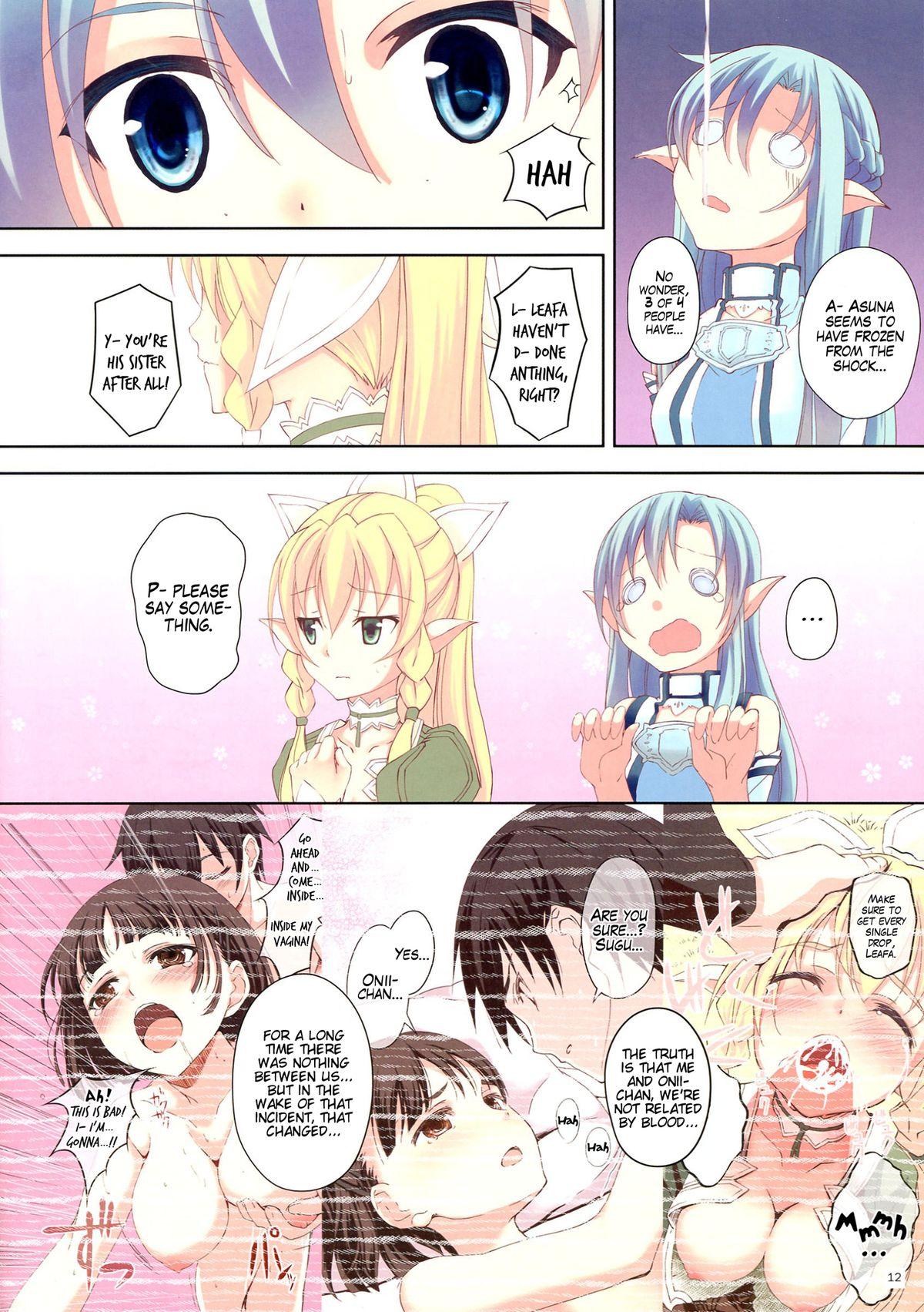 Girlongirl Mad Tea Party - Sword art online Rough Fuck - Page 12