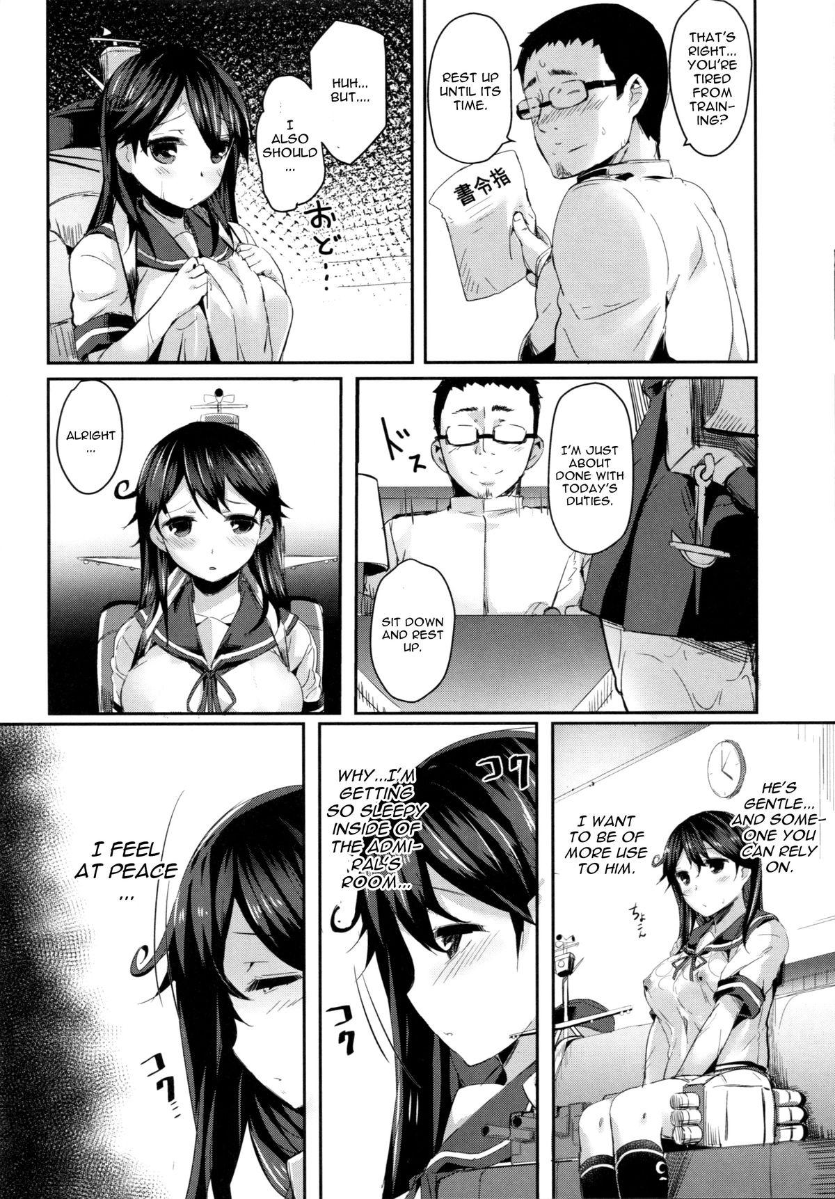 Riding Cock Ushio no Hi - Kantai collection Teen Blowjob - Page 6