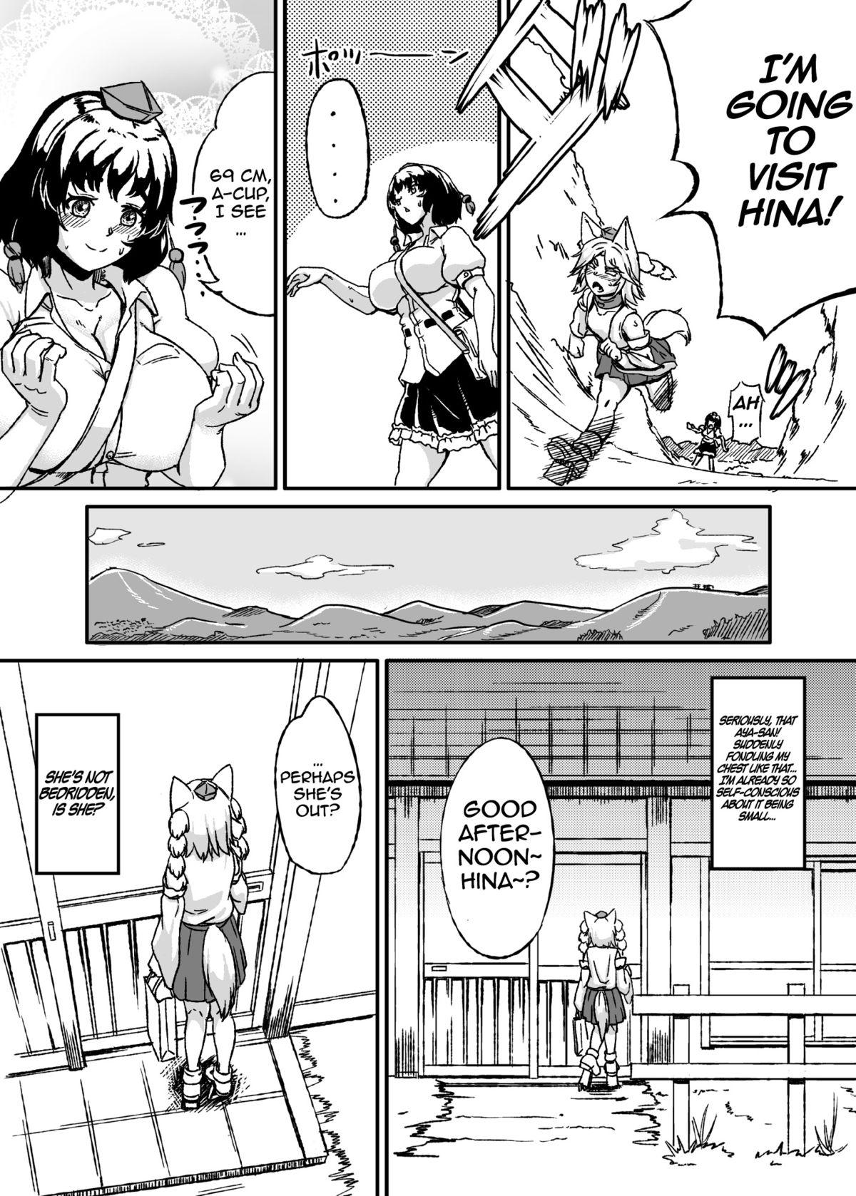 Cock Sucking Breast Expansion Hina Momiji - Touhou project Shemale Sex - Page 7