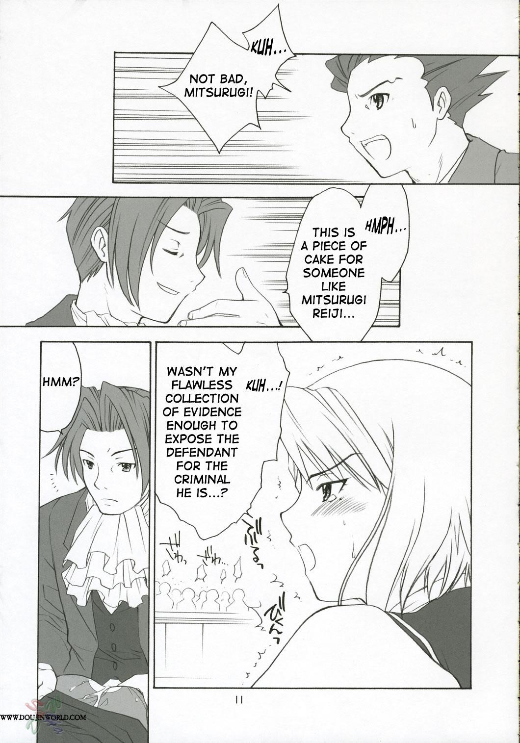 Tanga Ippatsu! Gyakutenman - Ace attorney 3some - Page 10