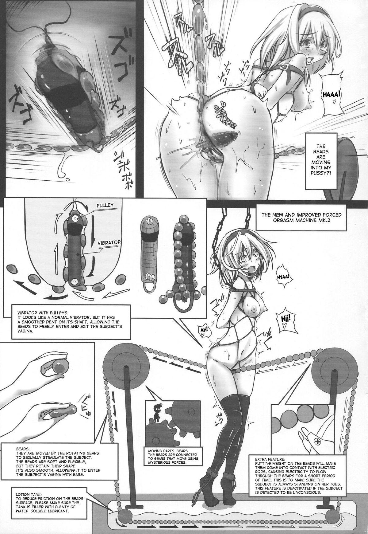Hot Women Fucking Alice Kyousei Zecchou Souchi - Touhou project Firsttime - Page 14