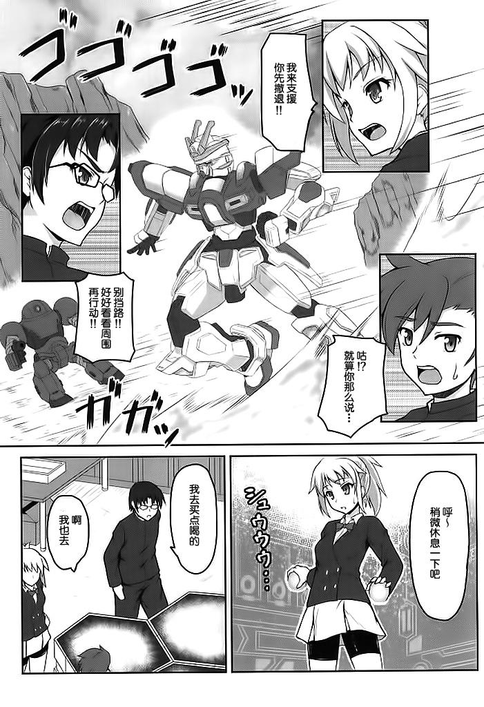 Ballbusting Mirai no Sekai - Gundam build fighters try Milf Fuck - Page 11