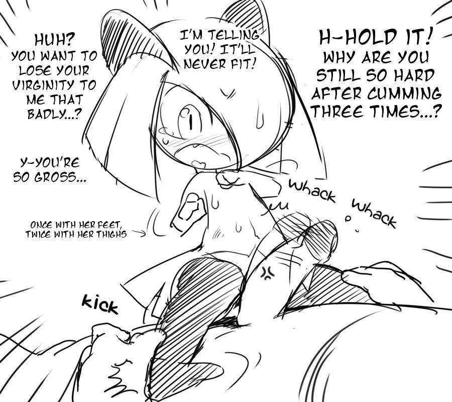 Peituda Kirlia o Haramasetemita | I Impregnated Kirlia - Pokemon Small Boobs - Page 3