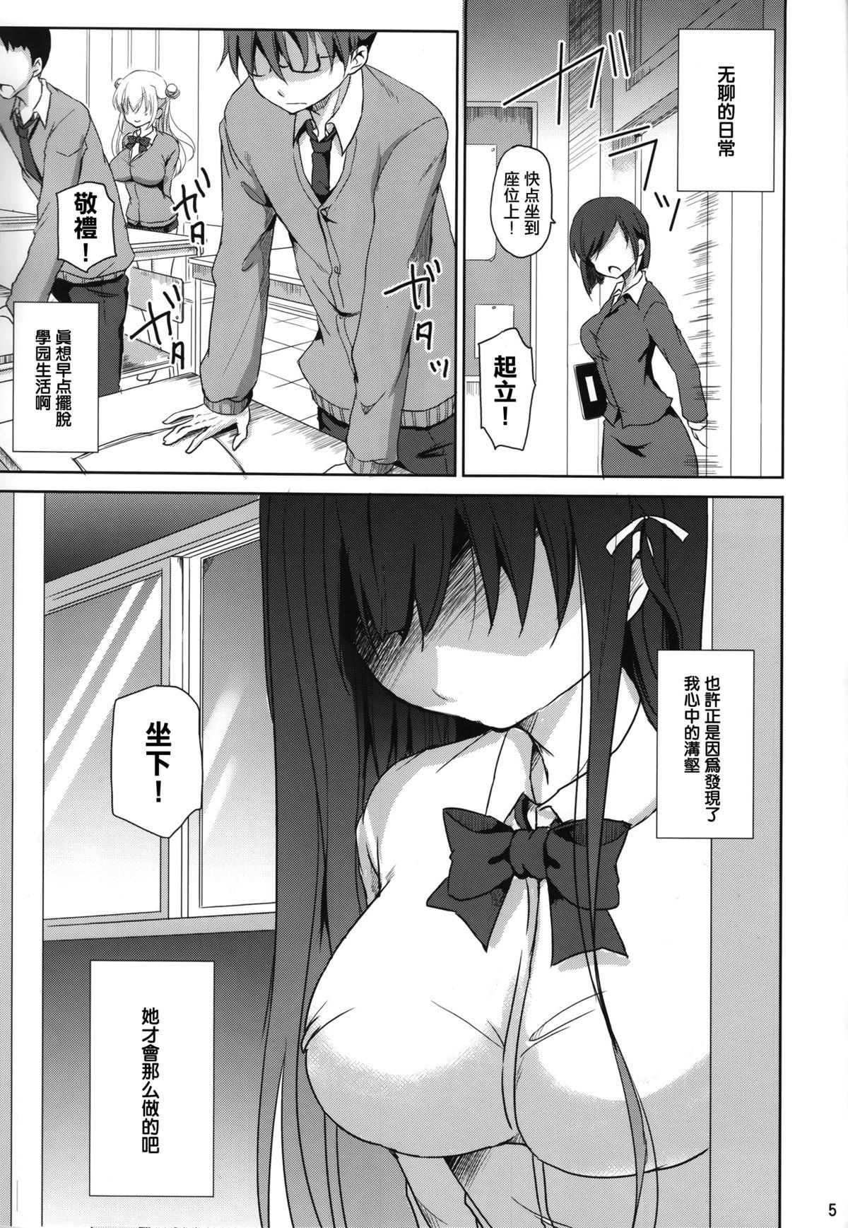 Glamour Sore wa Zankoku na Akuma no Mitsu Jerking Off - Page 5