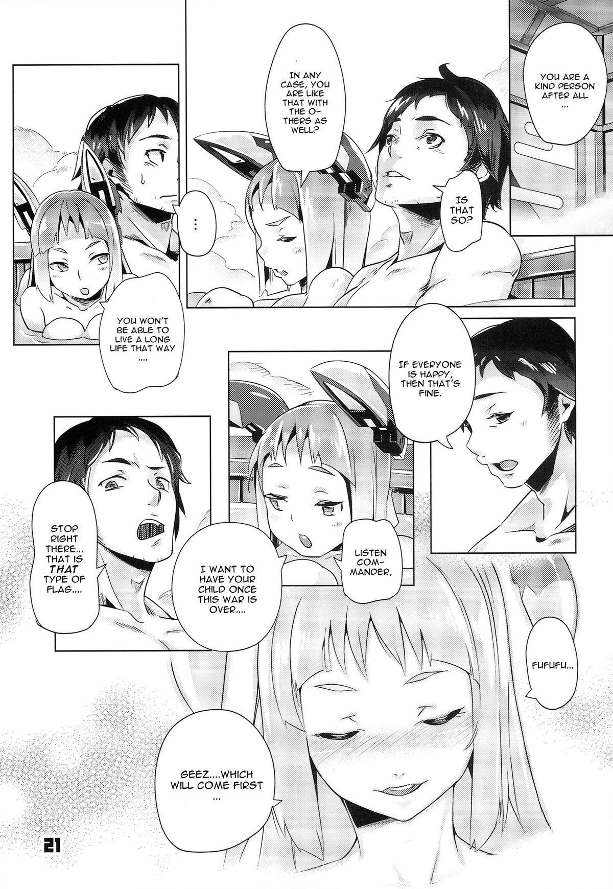 Gay Youngmen (C86) [Zombie to Yukaina Nakamatachi (Super Zombie)] 93-Shiki Sanso Gyorai RELOAD! - TYPE 93 TORPEDO RELOAD! (Kantai Collection -KanColle-) [English] [CGrascal] - Kantai collection Free Oral Sex - Page 21