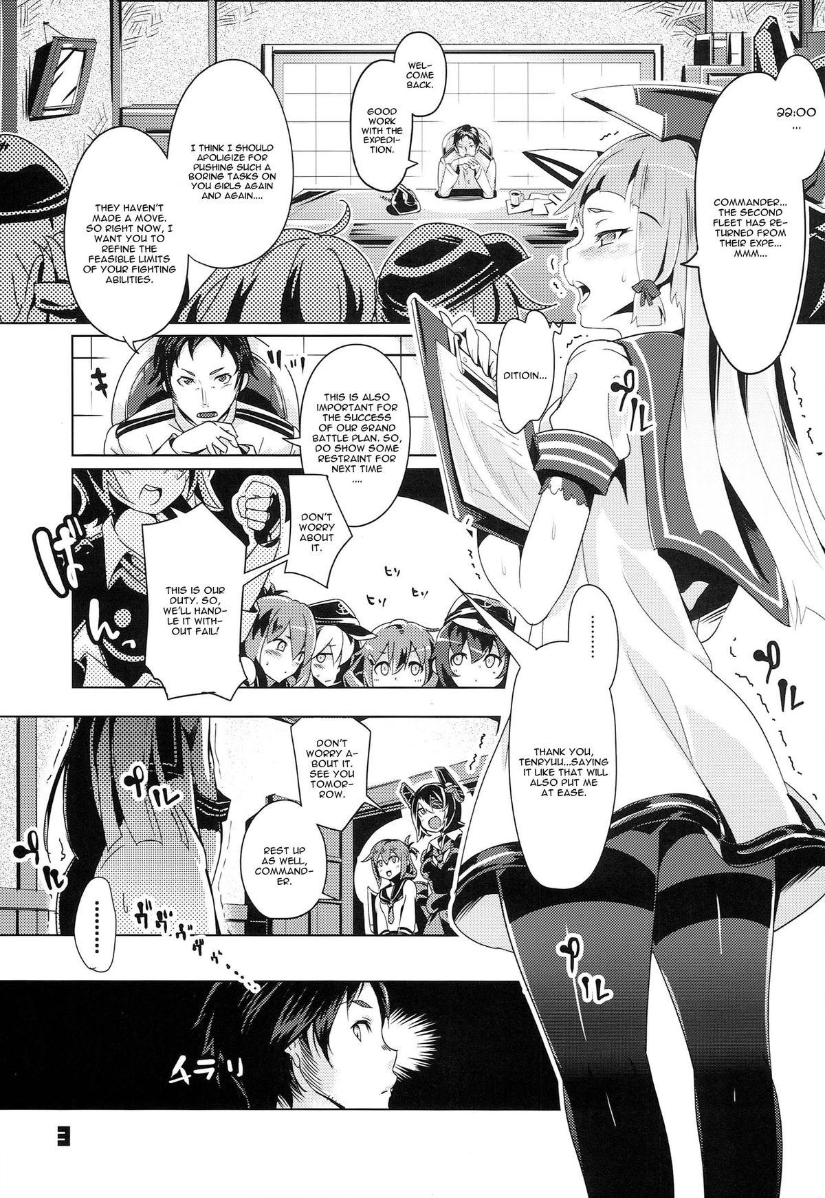 Bunduda (C86) [Zombie to Yukaina Nakamatachi (Super Zombie)] 93-Shiki Sanso Gyorai RELOAD! - TYPE 93 TORPEDO RELOAD! (Kantai Collection -KanColle-) [English] [CGrascal] - Kantai collection Tesao - Page 3