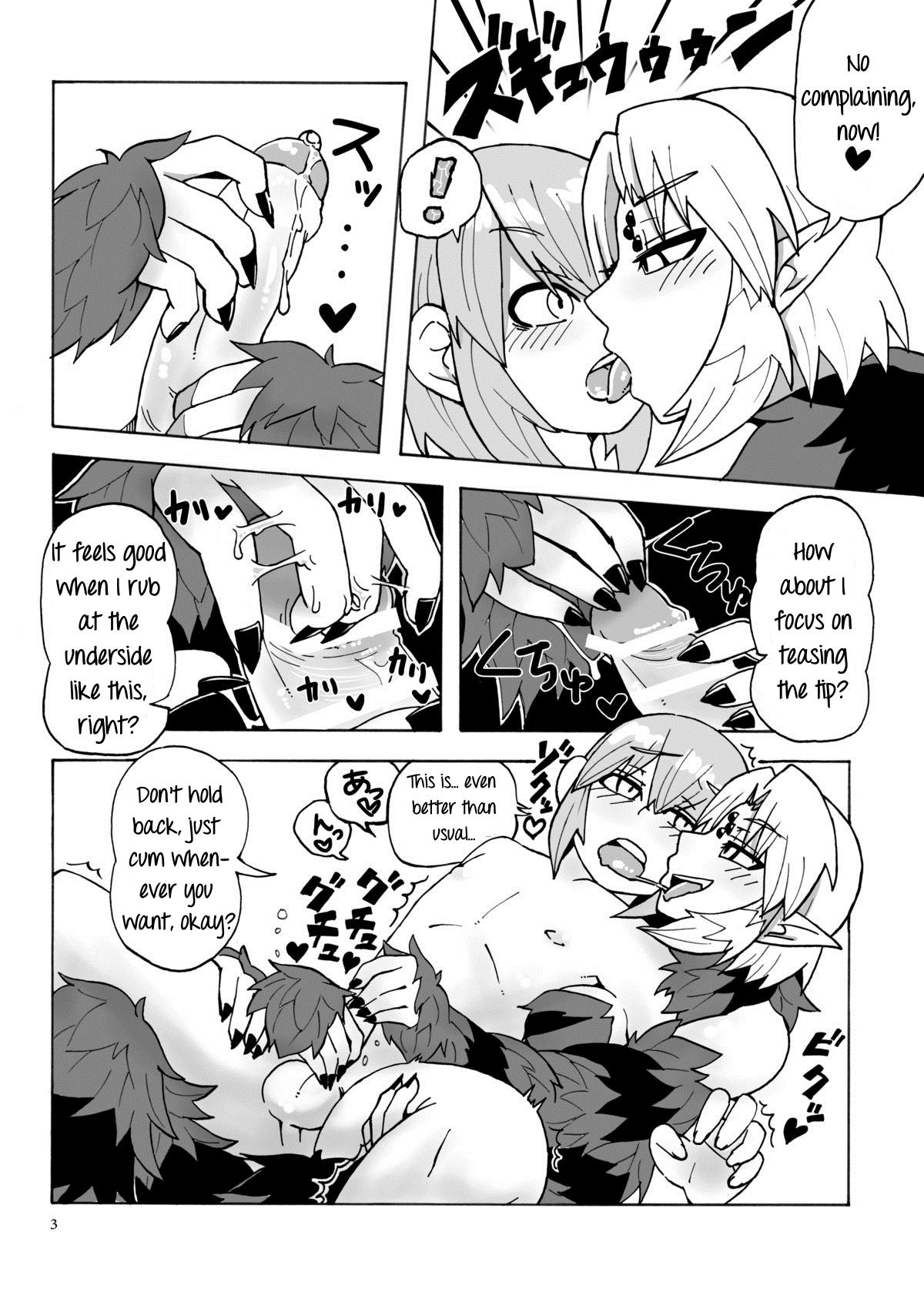 Russian Arakune-san to Seikatsu | Living with Arachne Teenporn - Page 4