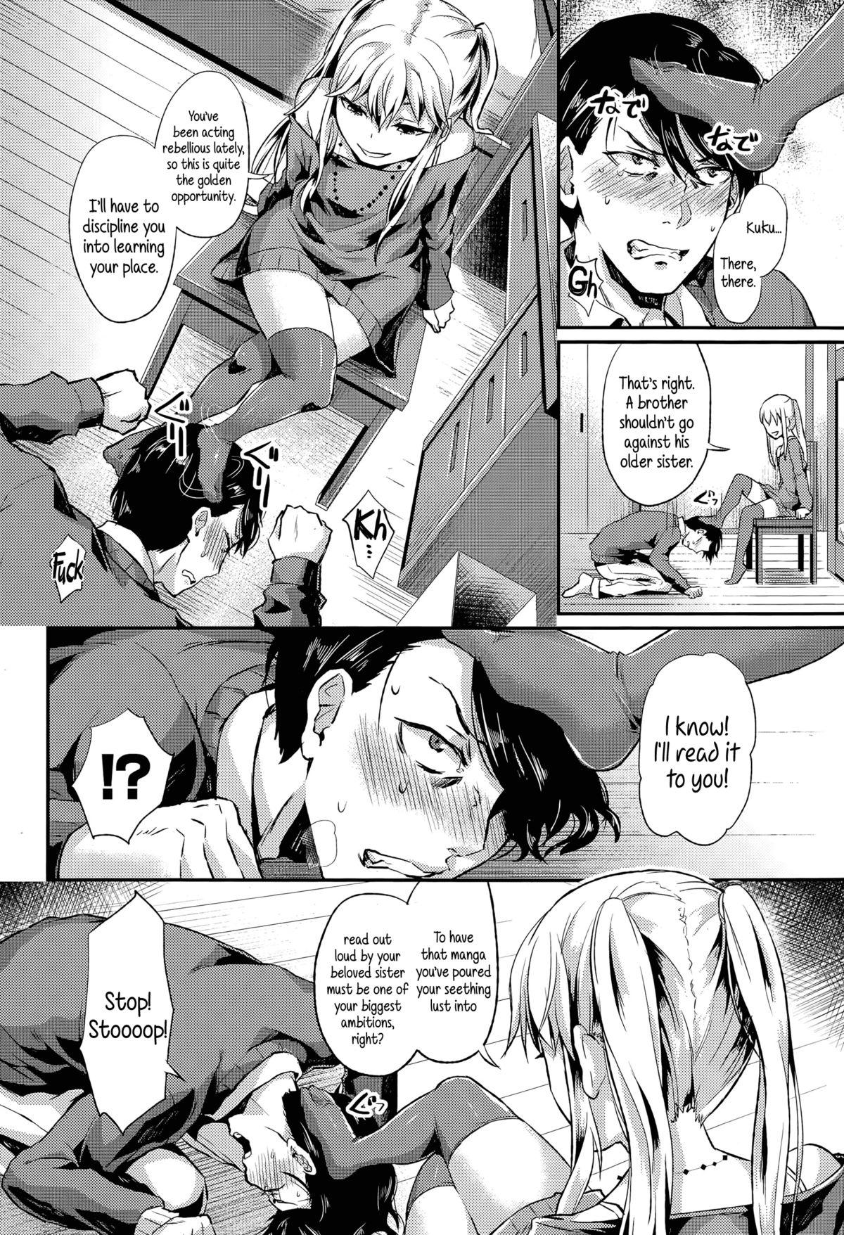 Best Blow Jobs Ever Anta wa Atashi no Ottoman | Little Brother, You Are My Ottoman Hot Teen - Page 2