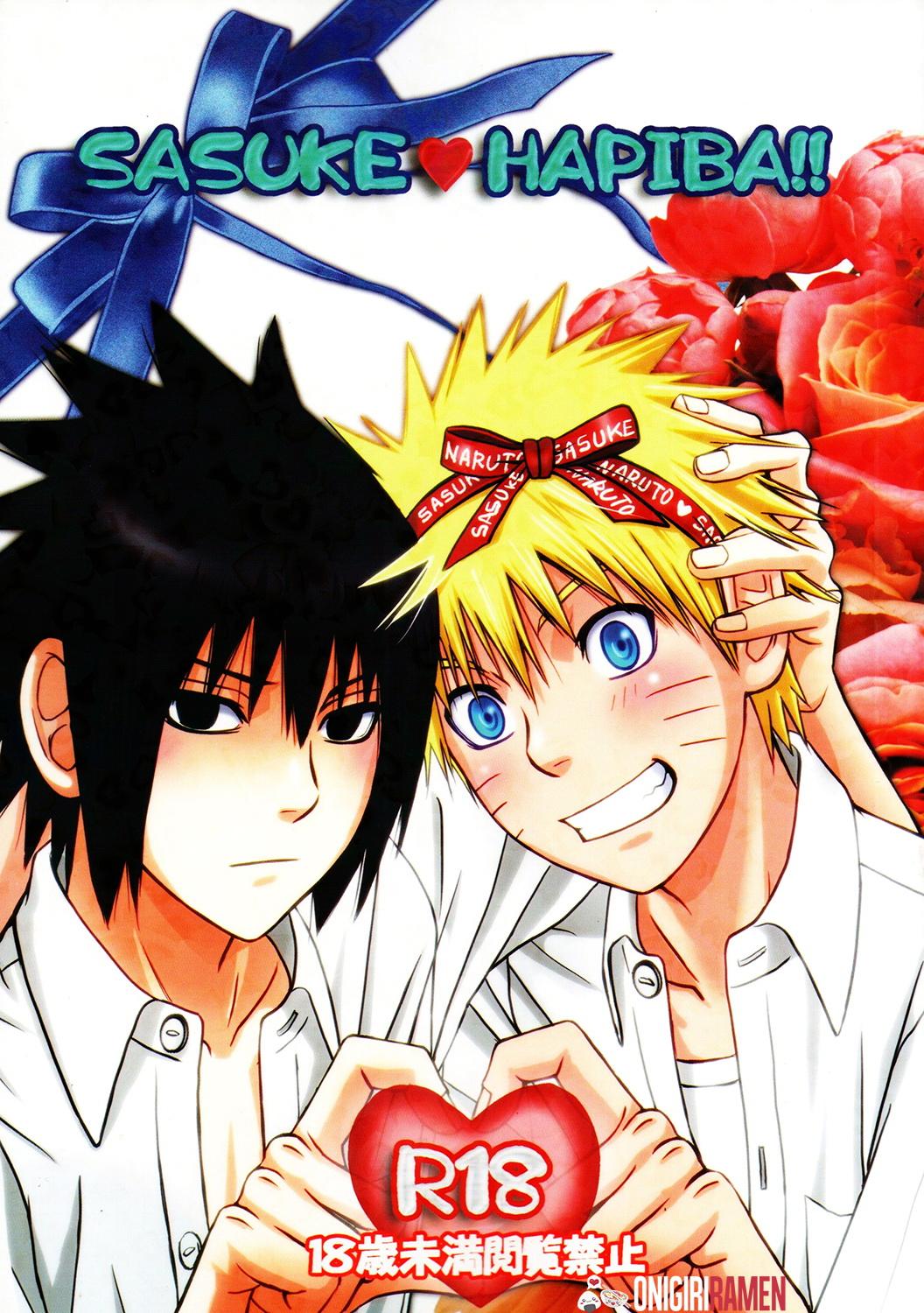 Tiny SASUKE ♥ HAPIBA!! - Naruto Spooning - Picture 1