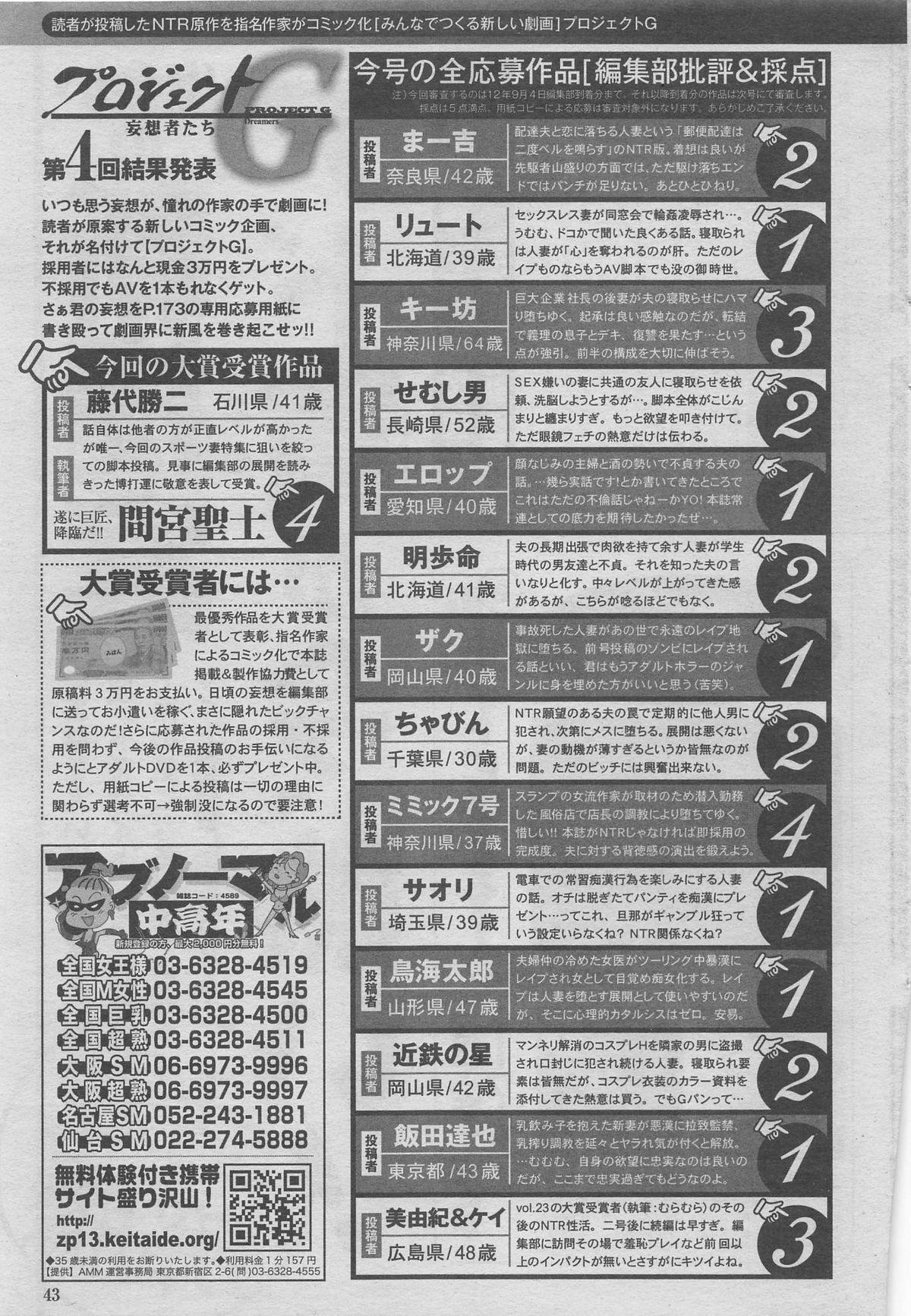 Manga Shower 2012-11 Zoukan Hitozuma Netorarete Vol.25 22