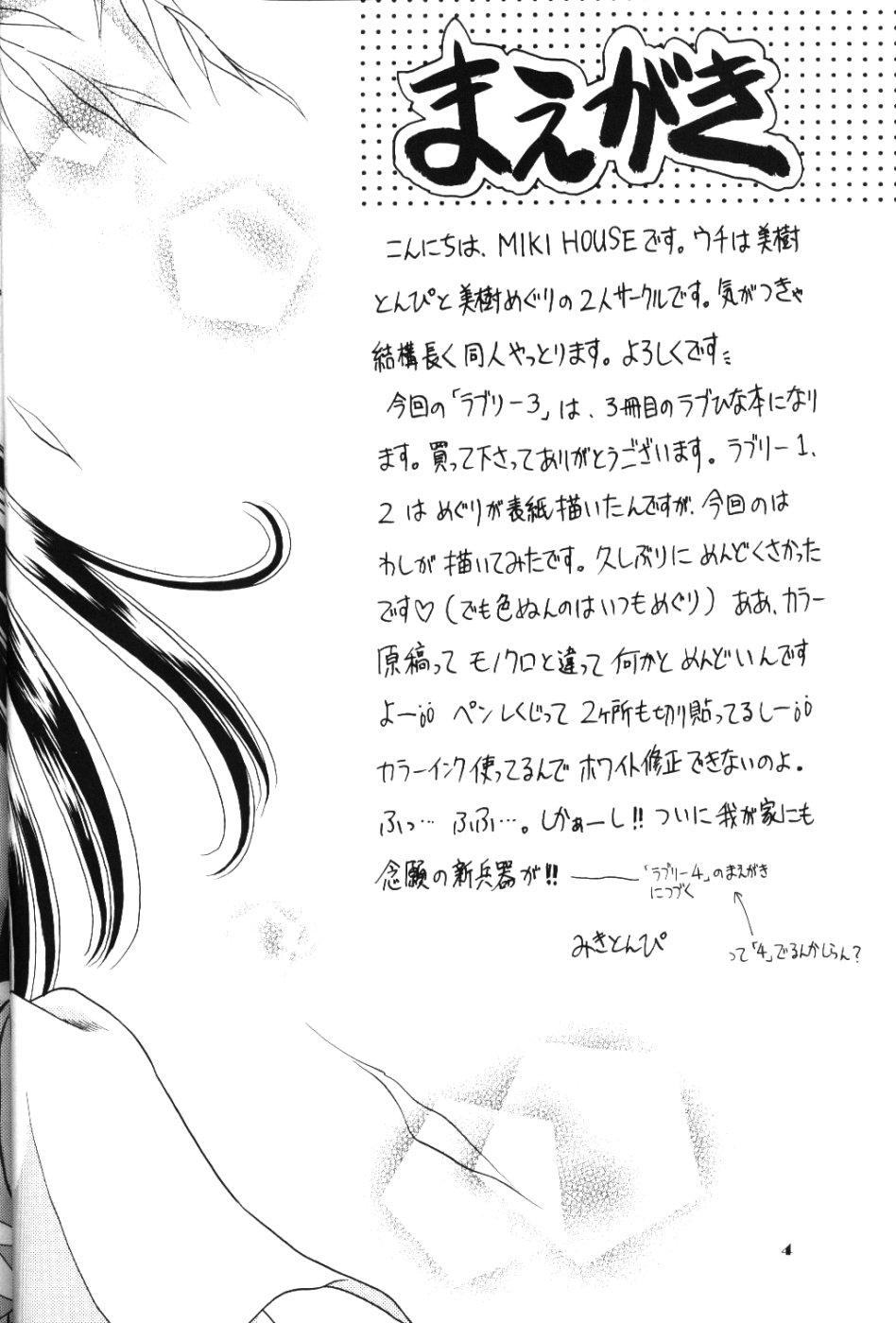 Chudai Lovely 3 - Love hina Roughsex - Page 3