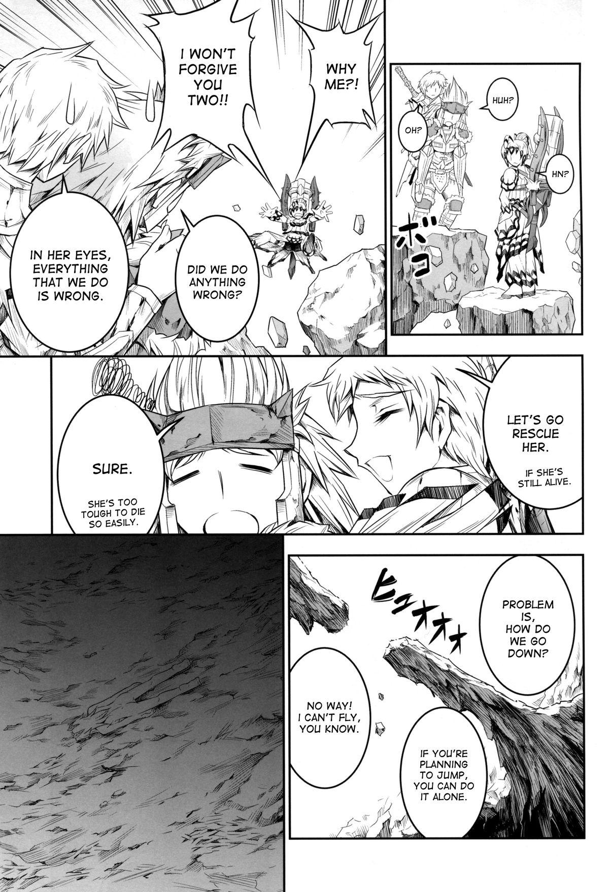 Anus Solo Hunter no Seitai 4 The fourth part - Monster hunter Putas - Page 10