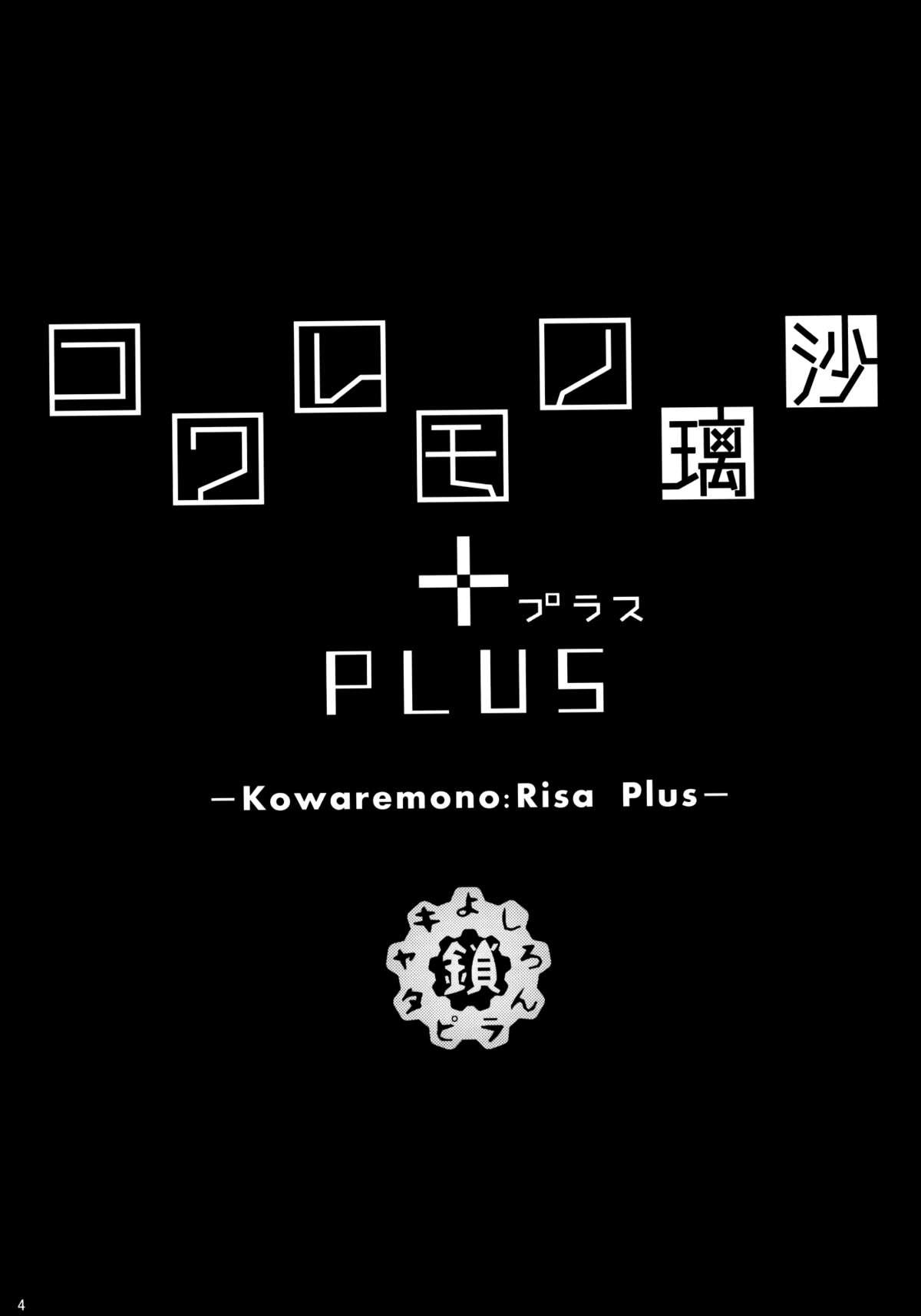 Kowaremono:Risa PLUS + Paper 2