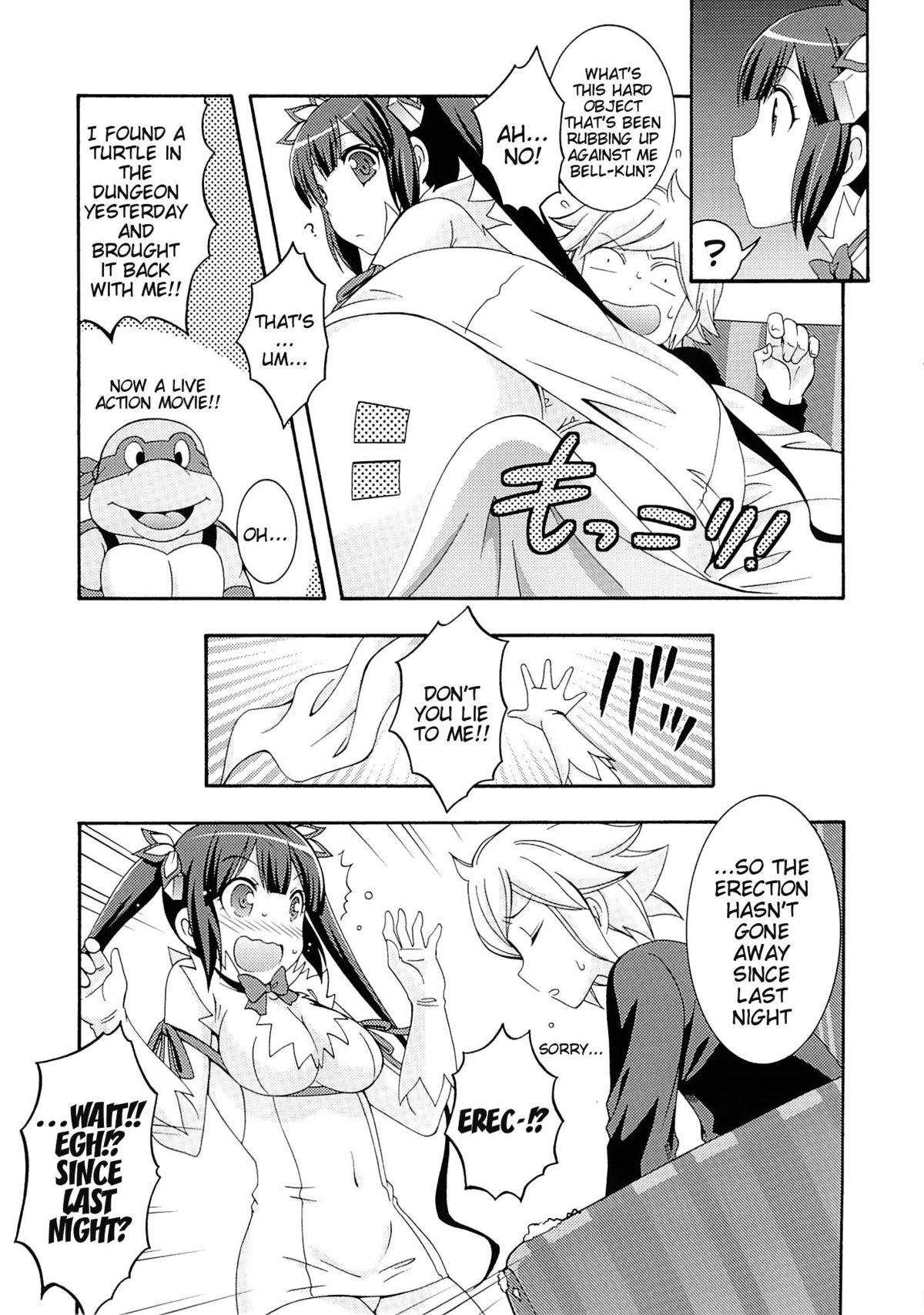 (COMIC1☆9) [MIX-ISM (Inui Sekihiko)] Loli-Kamisama Shicoritical Hit!! - Lolita Goddess Shicoritical Hit!! (Dungeon ni Deai o Motomeru no wa Machigatteiru Darou ka) [English] [doujin-moe.us] 4