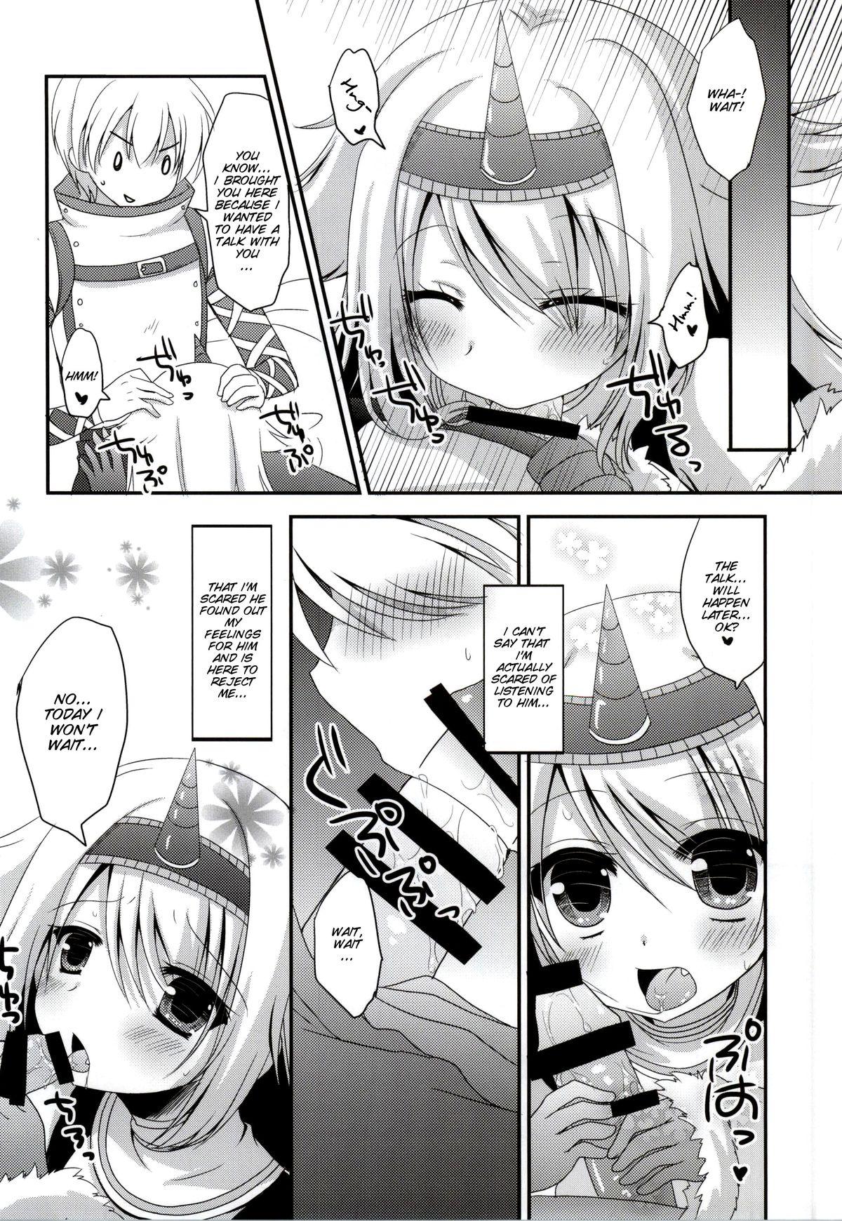 Skype Usotsuki Kirin - Monster hunter Bukkake - Page 5