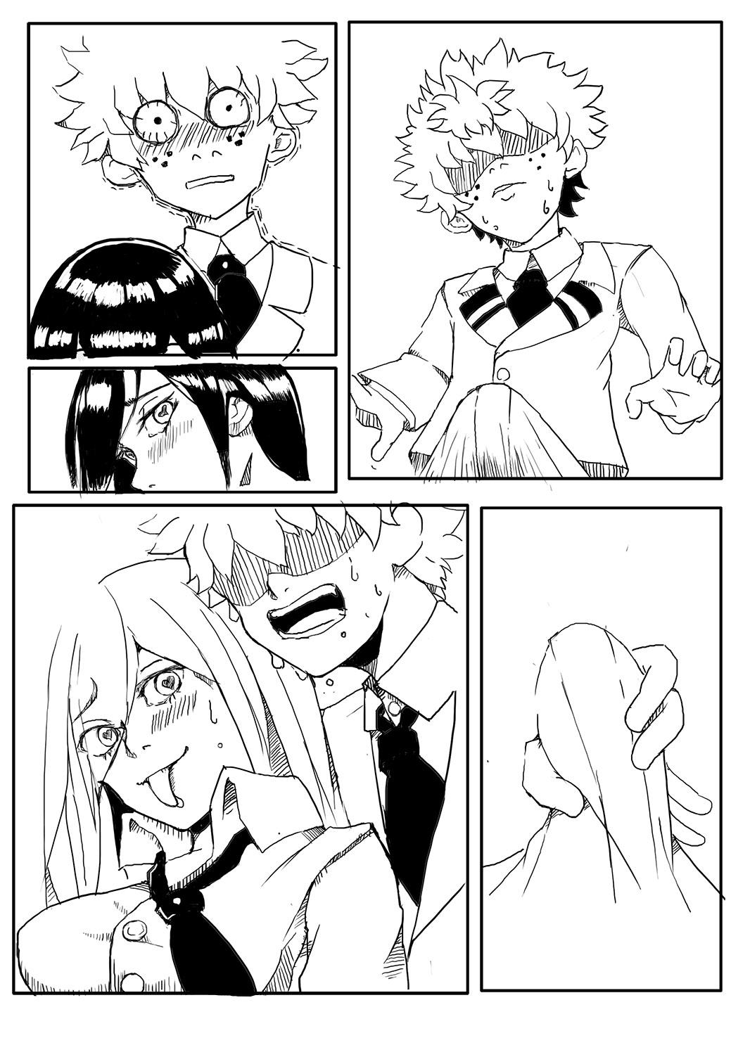 English 梅雨發情 - My hero academia Free Fucking - Page 3