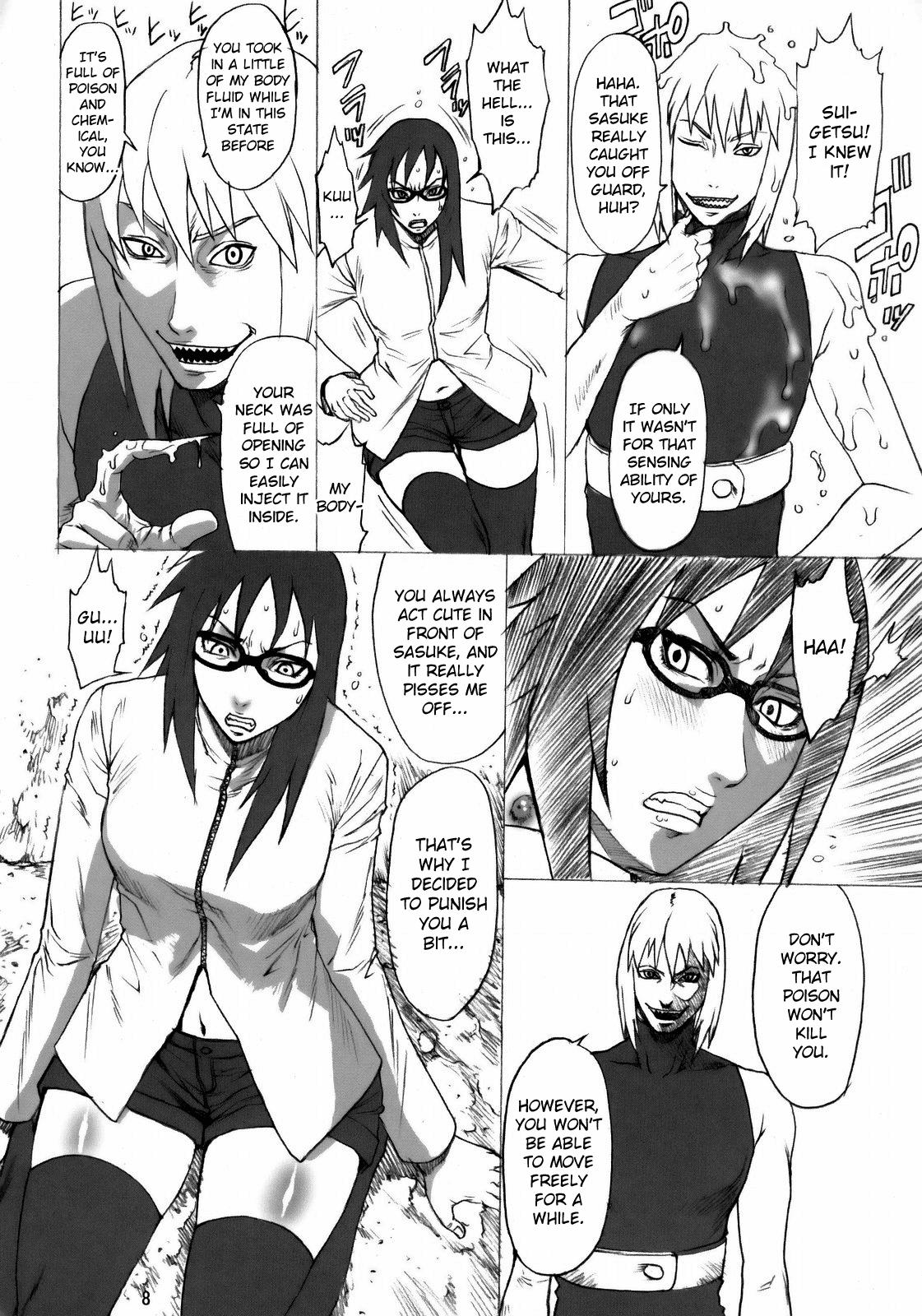 Cumming (C76) [Ozashiki (Sunagawa Tara)] NINJA EXTREME 3 Onna Goroshi Shippuuden | NINJA EXTREME 3 Lady Kill(er) Hurricane Chronicles (Naruto) [English] [EHCOVE] - Naruto Skype - Page 7