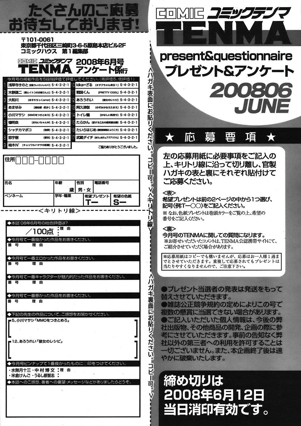 COMIC TENMA 2008-06 404