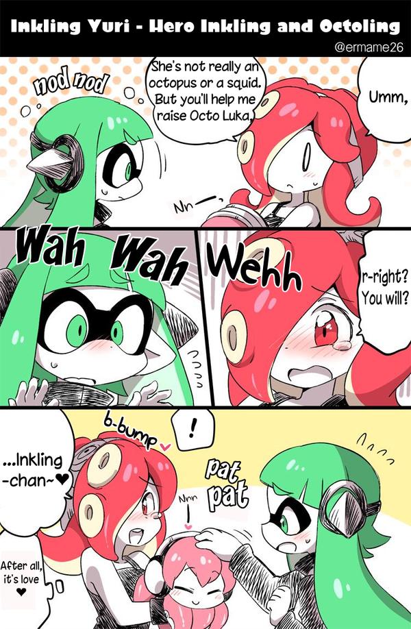 Virtual IKATAKO Yuri - The Encounter - Splatoon Fat Ass - Page 9