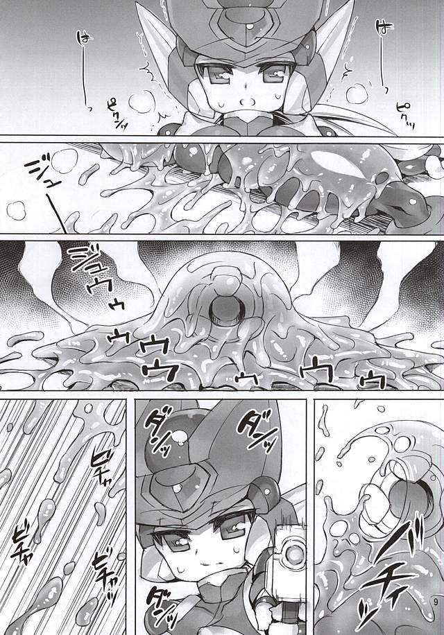 Blonde ZEROJOKU - Megaman zero Riding Cock - Page 8