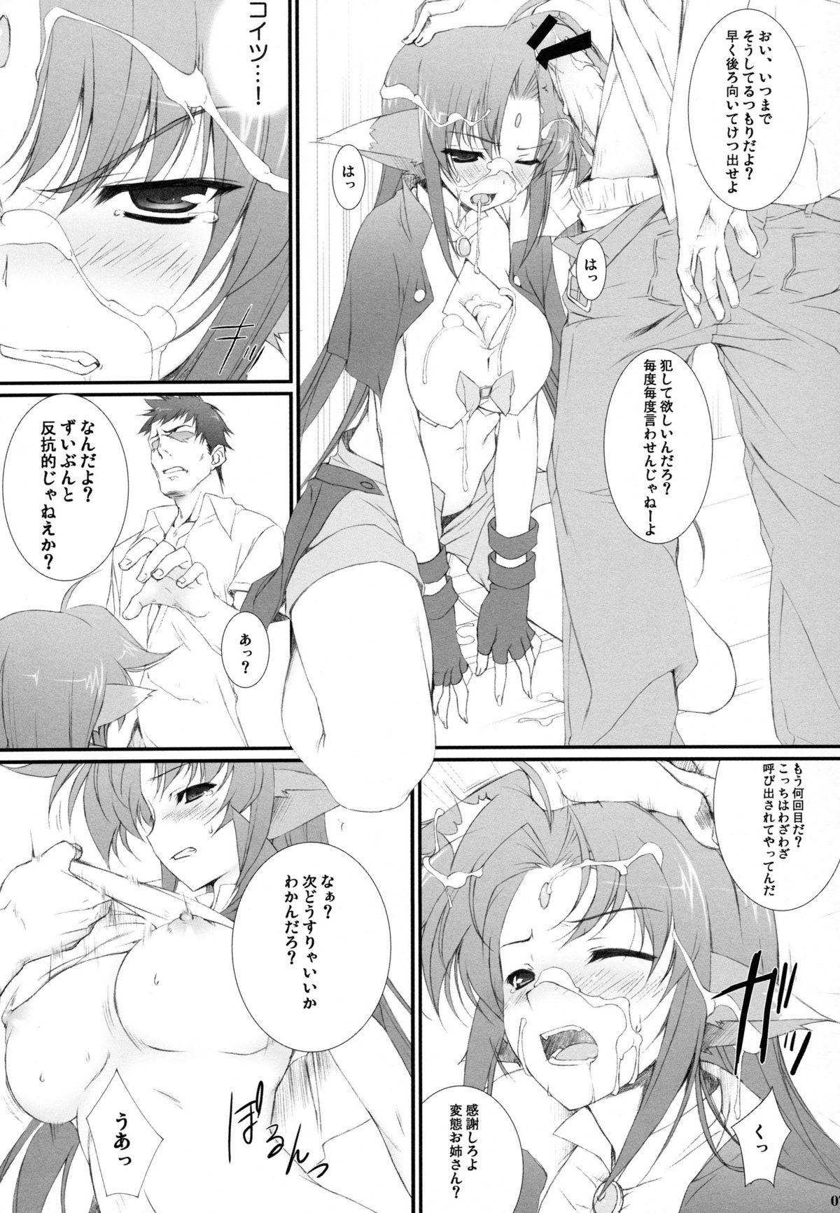 Glam NAKED DESIRE - Mahou shoujo lyrical nanoha Shaved Pussy - Page 6