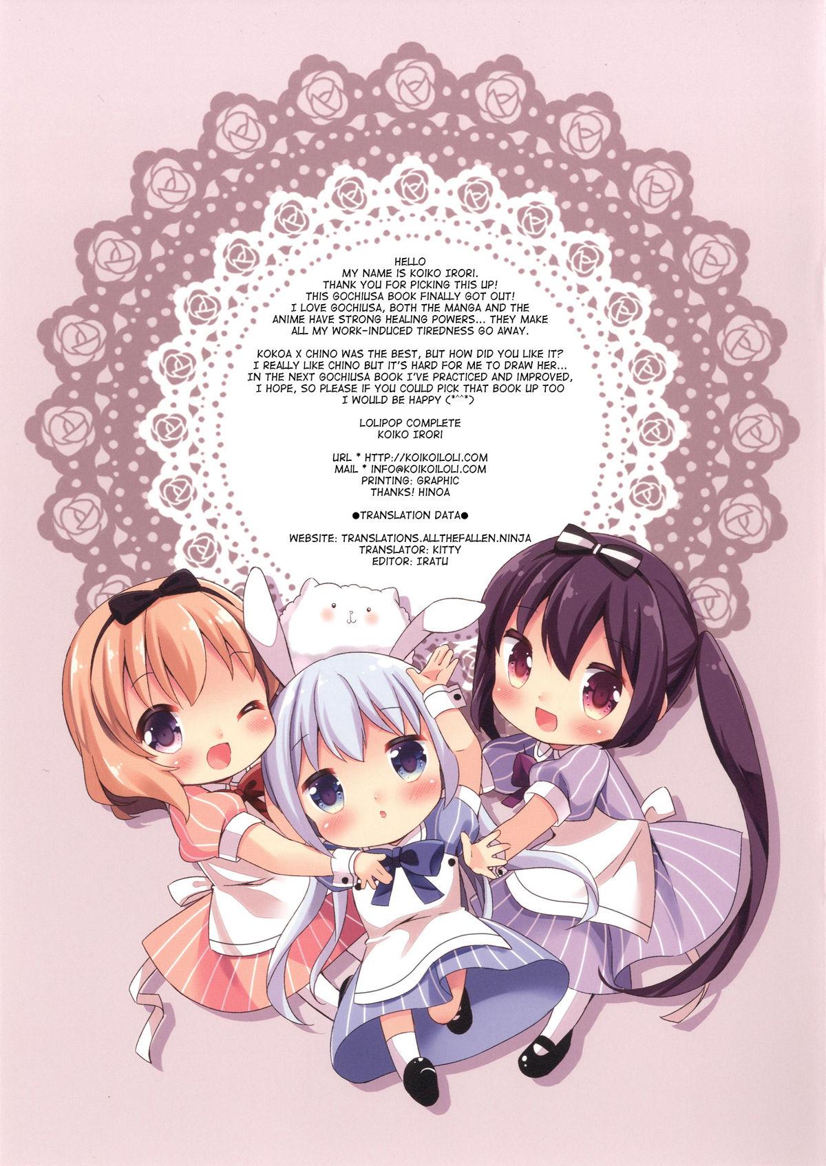 Oldman Welcome to rabbit house LoliCo05 - Gochuumon wa usagi desu ka Brunettes - Page 10