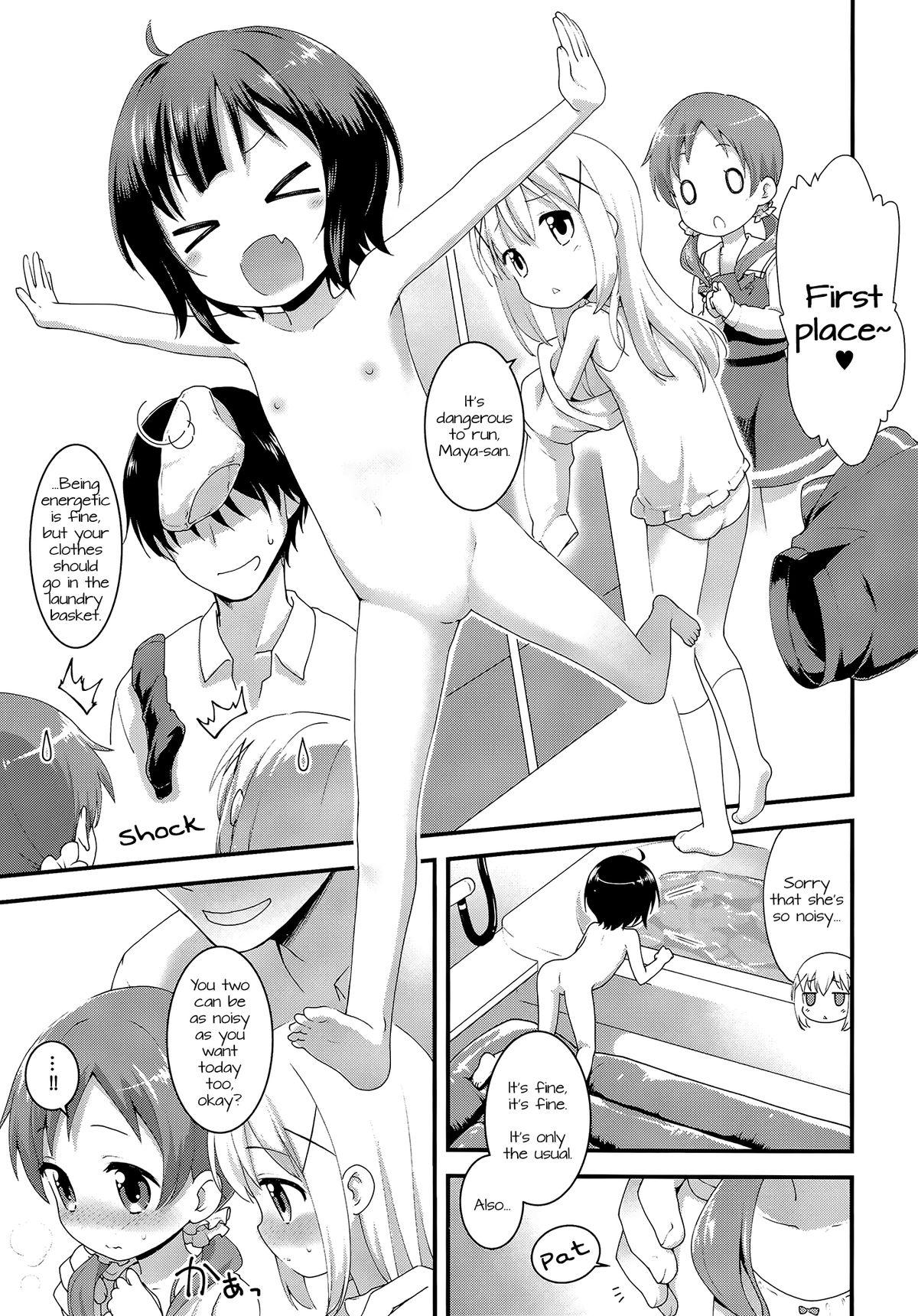 Pau Grande Chimahame - Gochuumon wa usagi desu ka Foot Job - Page 4