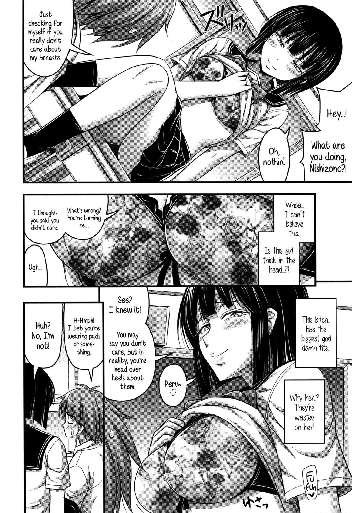 Morena [Noise] Nishizono-san wa Kyonyuu ga Torie | Nishizono-san's Only Good For Her Tits (Comic LO 2016-02) [English] {5 a.m.} Gay - Page 4