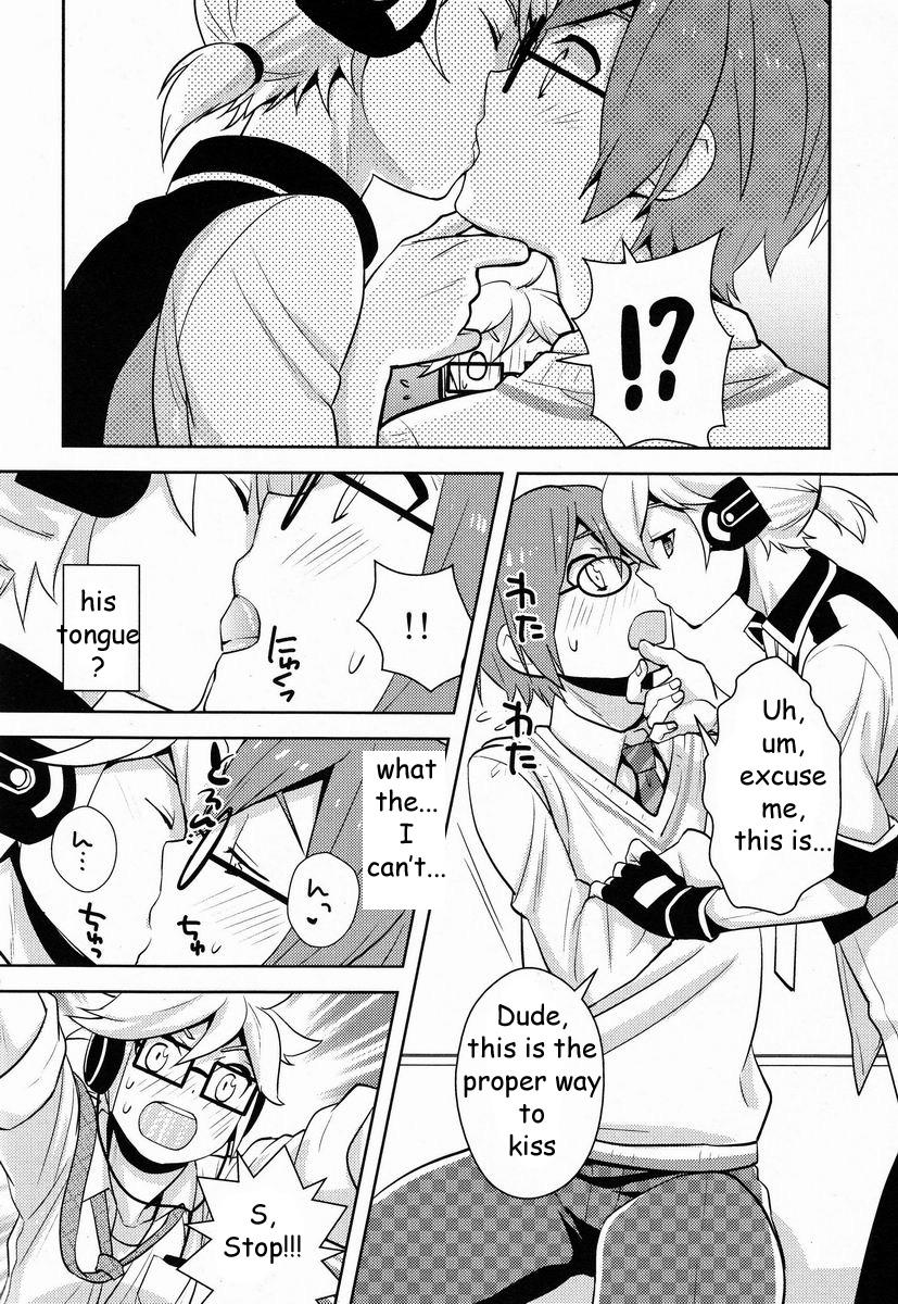 Lesbian Modokashii Kimitachi ni Tehodoki! - Vocaloid Prima - Page 9