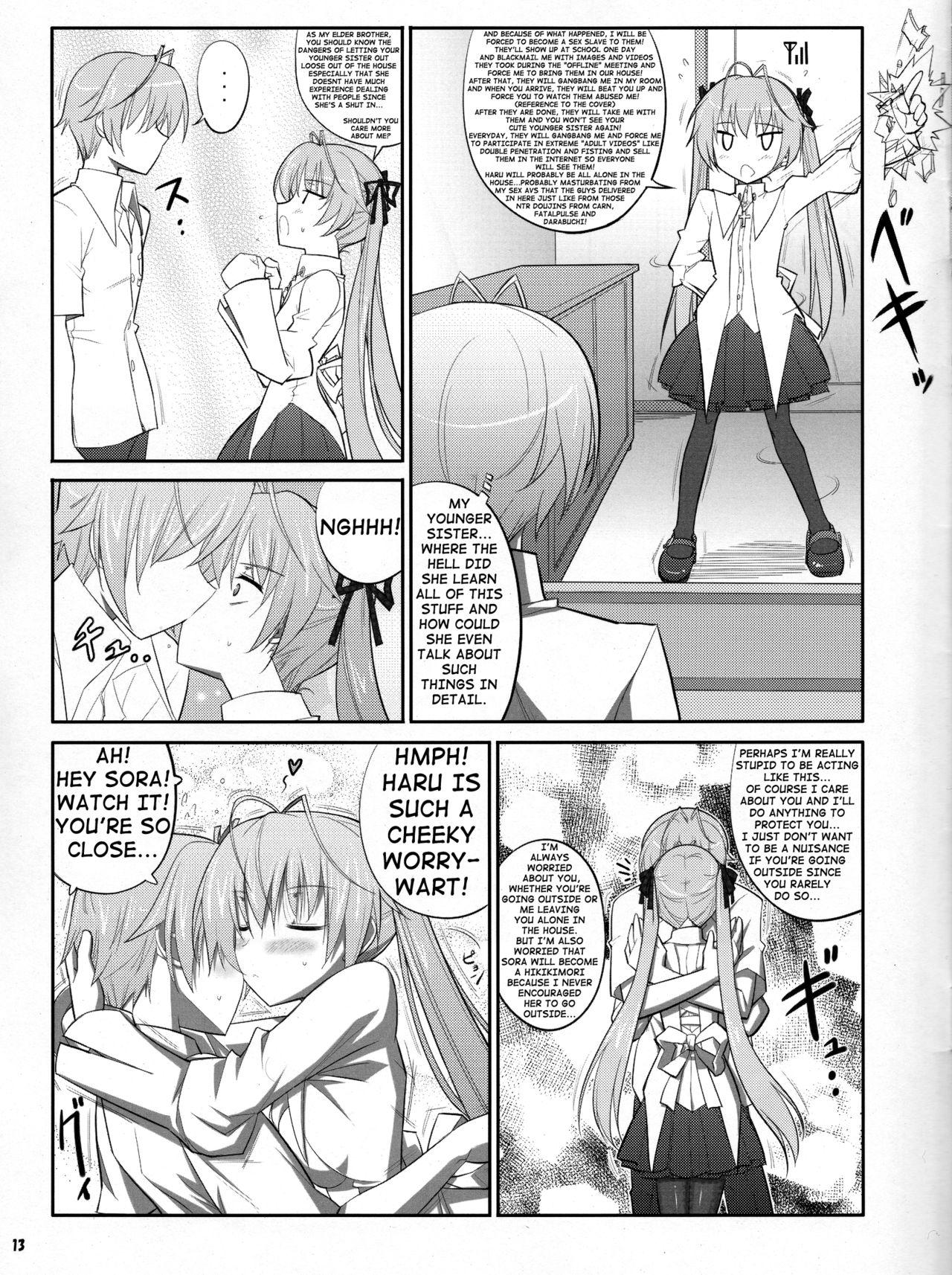 3some HN:SORA - Yosuga no sora Sesso - Page 13