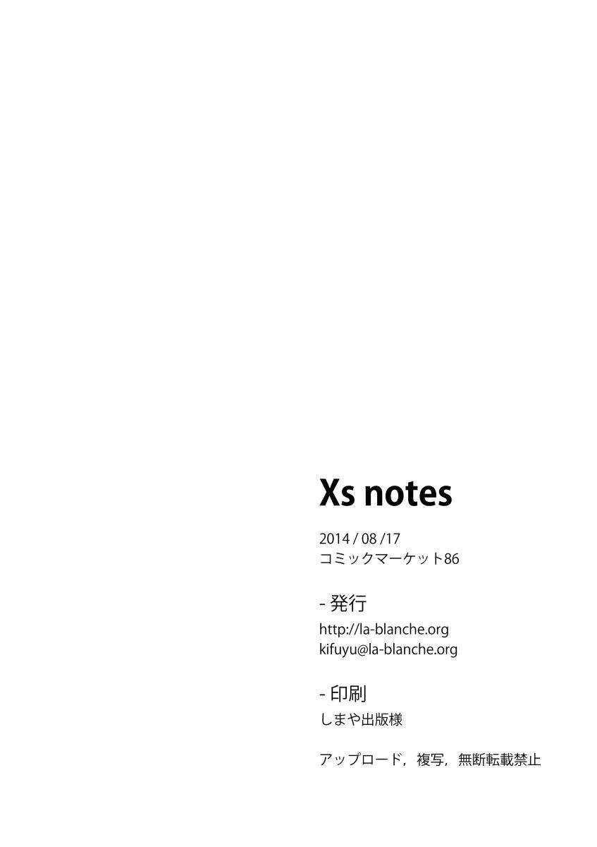 Xs Notes 20